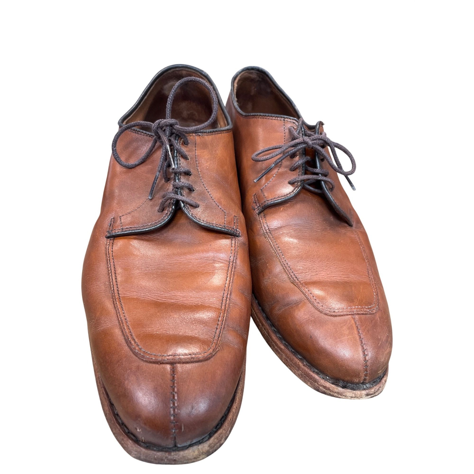 Allen Edmonds Allen Edmonds Delray Mens brown leather derby oxfords shoes Size US 9 / EU 42 - 21 Thumbnail