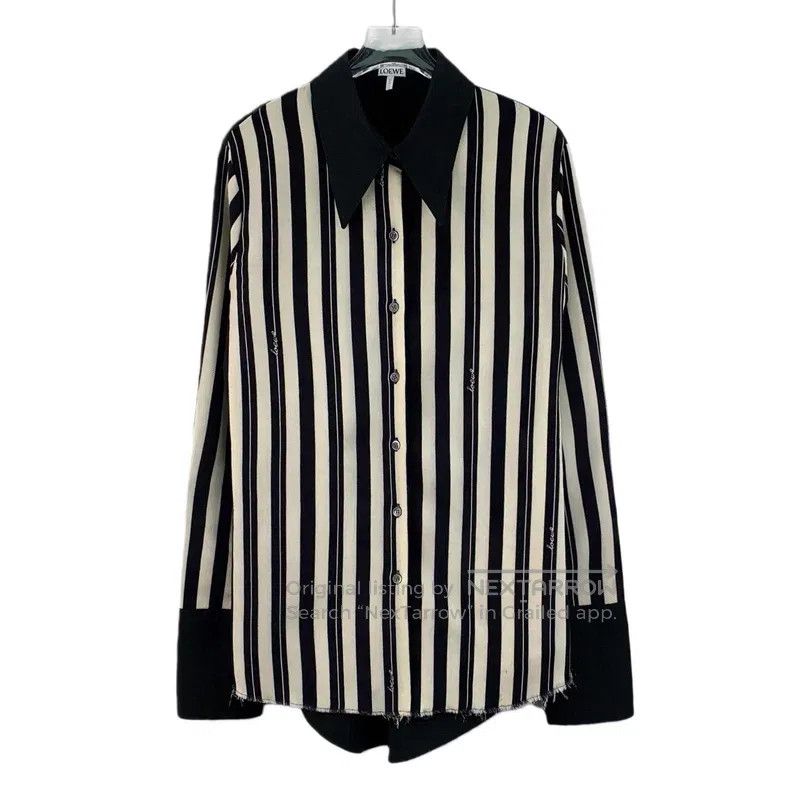 Loewe Loewe Color Block Vertical Stripe Wool Reversible Single B Size S / US 4 / IT 40 - 1 Thumbnail