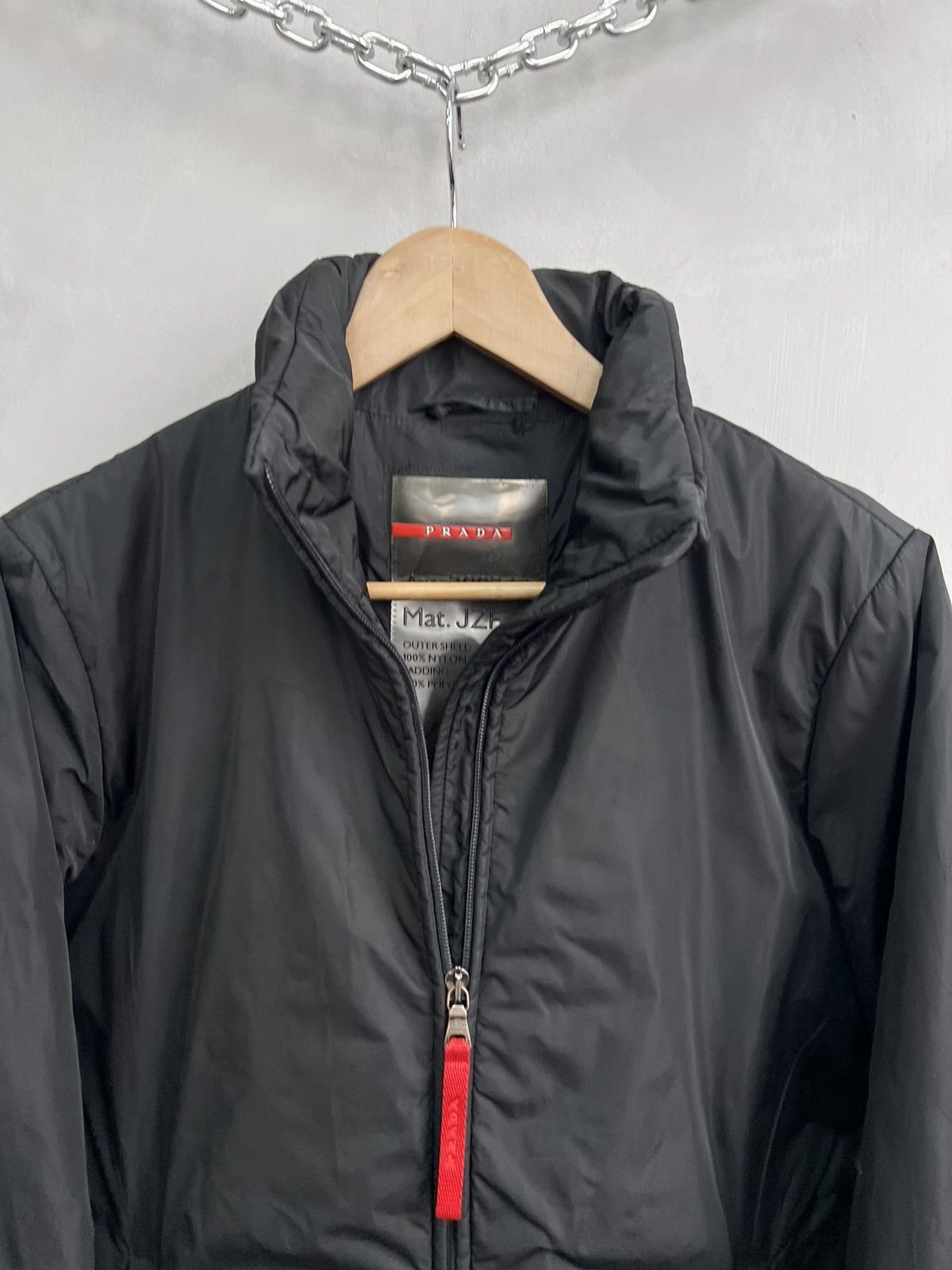 Prada Prada Jacket RED TAB Nylon Sports SKI Windbreaker Size XS / US 0-2 / IT 36-38 - 2 Thumbnail