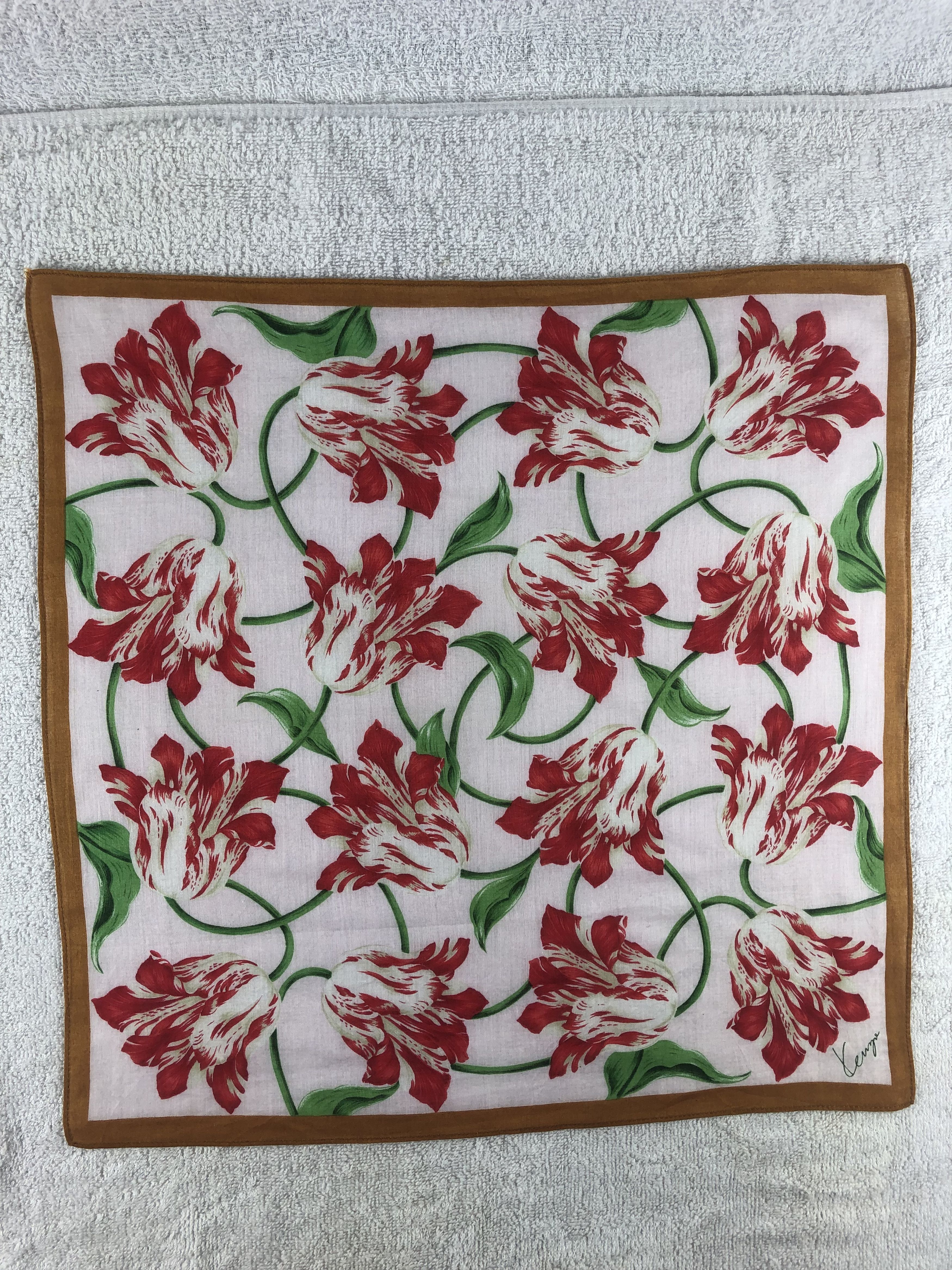 Kenzo × Vintage Kenzo Handkerchief / Bandana / Neckerchief Size ONE SIZE - 3 Thumbnail