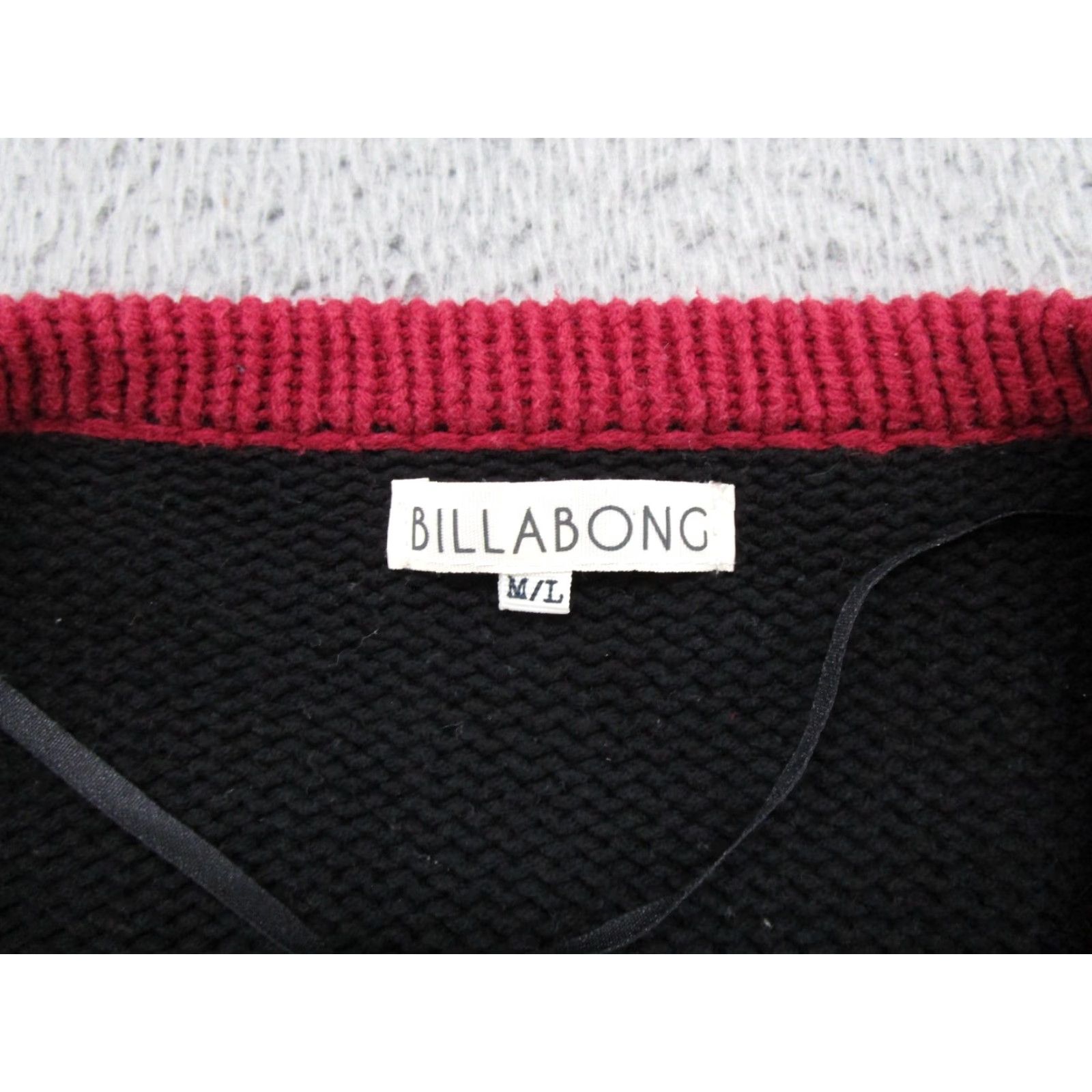Billabong Billabong Aztec Open Front Cardigan Sweater Multicolor Women's Size L/XL (M/L) Open Front Size L / US 10 / IT 46 - 2 Thumbnail