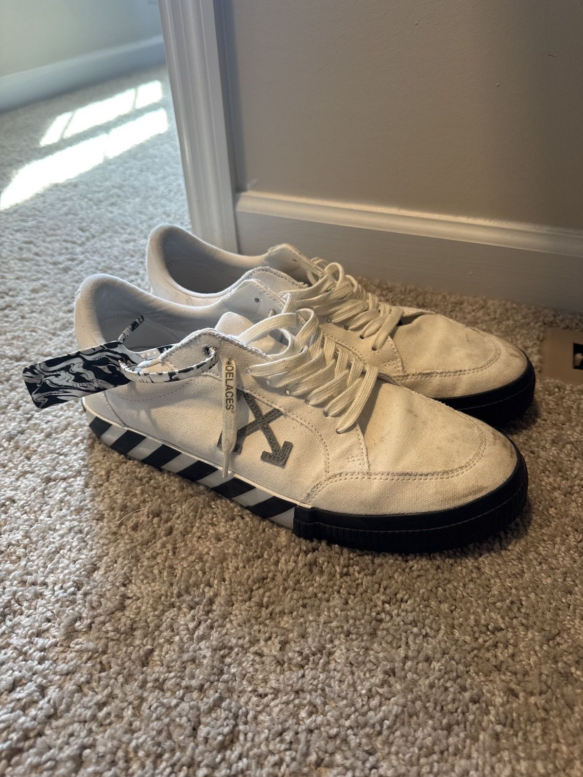Off-White Off White Vulcanized Low Size US 12 / EU 45 - 6 Thumbnail