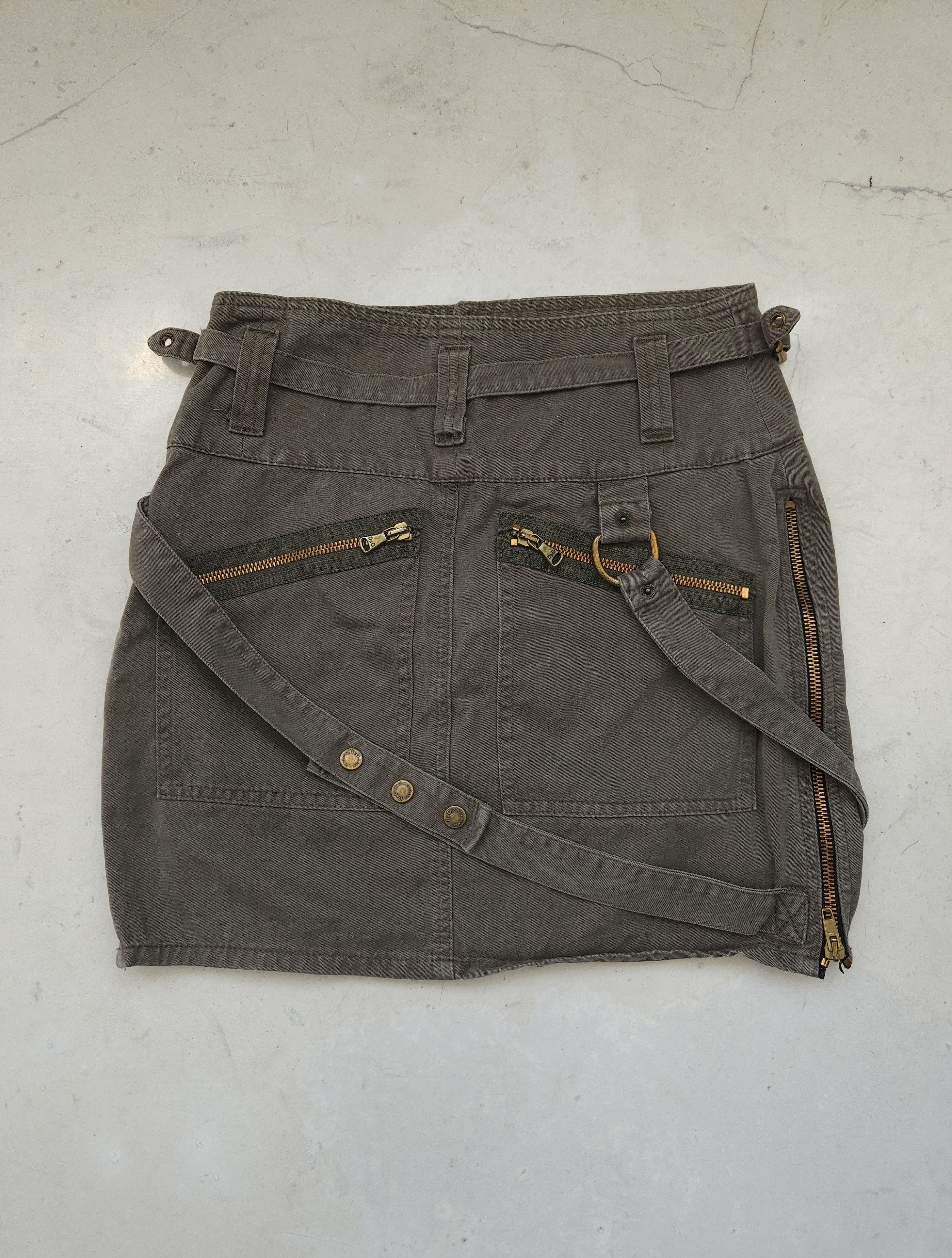 Dolce & Gabbana Archive y2k Dolce Gabbana bondage side zip skirt Size 28" / US 6 / IT 42 - 2 Thumbnail