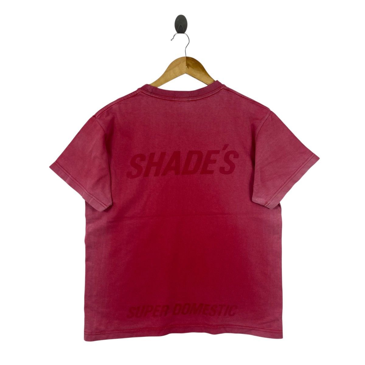 Vintage Vintage 90s Shades Individual Design Japanese Tee Red M Size US M / EU 48-50 / 2 - 2 Thumbnail