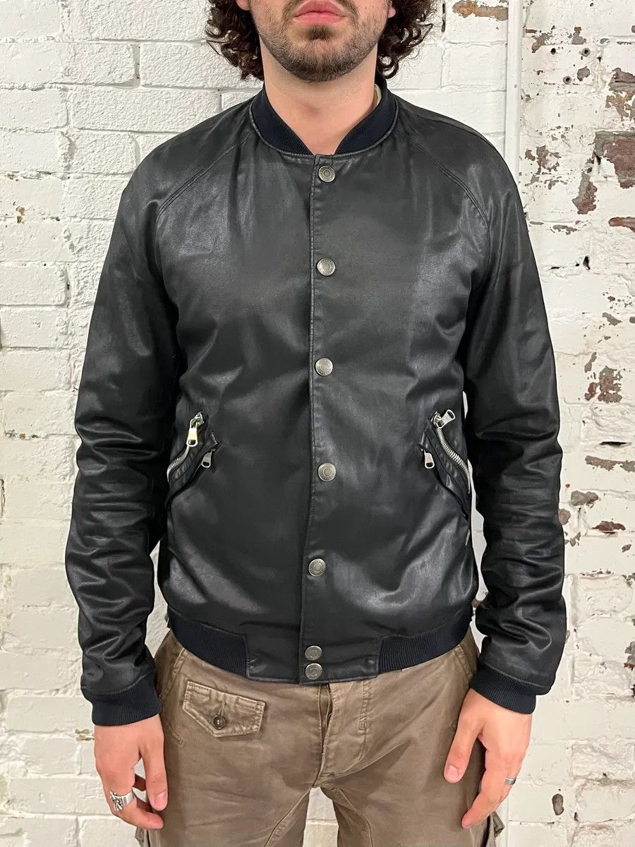 Pierre Balmain AW2012 Balmain Black Dark Bomber Jacket Size US M / EU 48-50 / 2 - 2 Thumbnail
