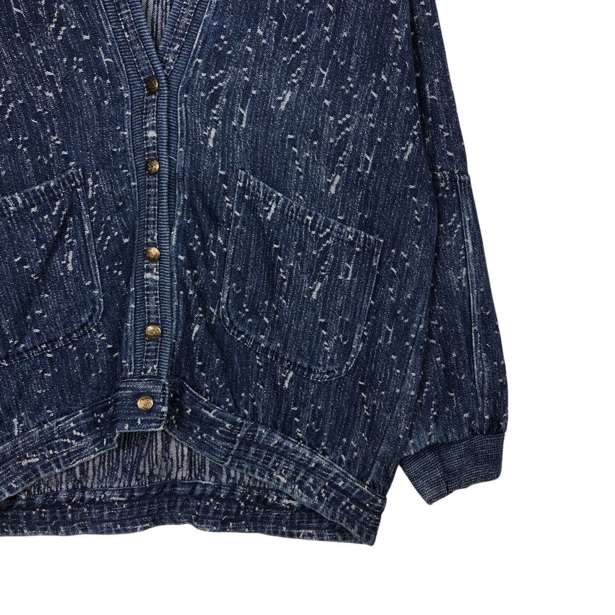 Japanese Brand 📌Vintage Indigo Denim Jacket Unbranded Japan Issey Miyake Size US M / EU 48-50 / 2 - 6 Thumbnail