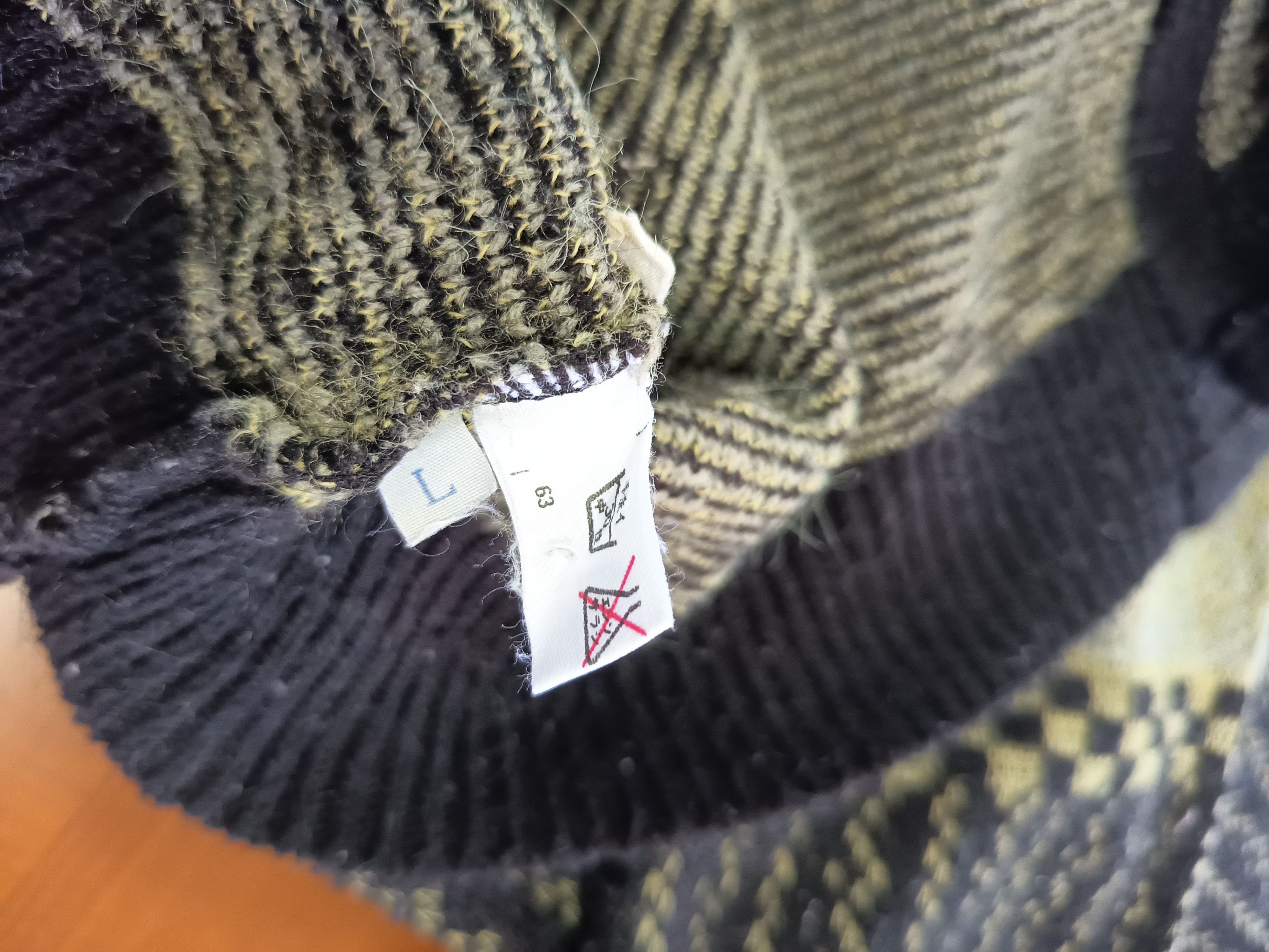 Vintage AlcottHouse Vintage Knit Cardigan – Patterned Retro Style Size US L / EU 52-54 / 3 - 18 Thumbnail