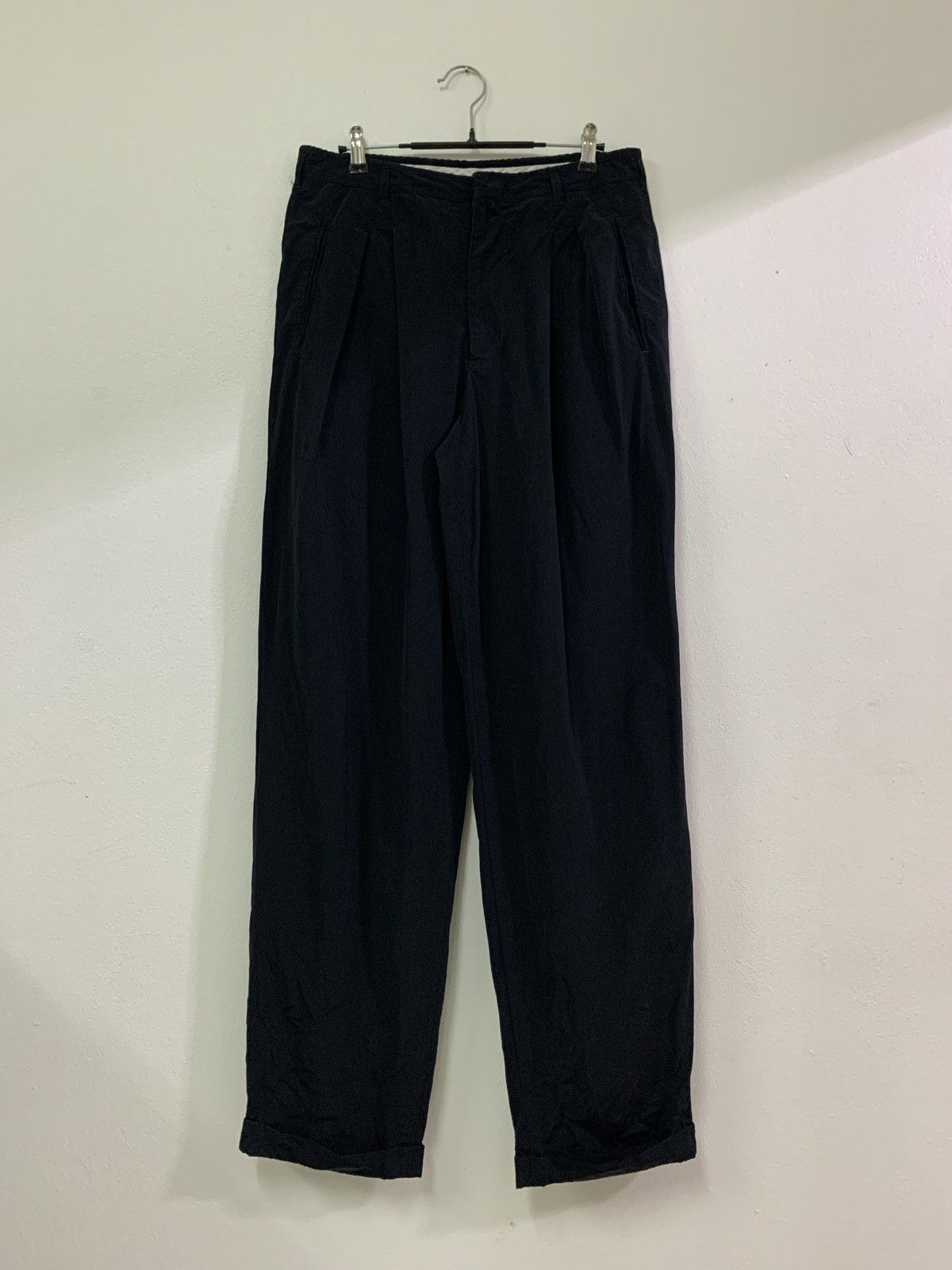 Marithe + Francois Girbaud RARE💥80s Marithe Francois Girbaud Trousers Pants Size US 31 - 1 Thumbnail