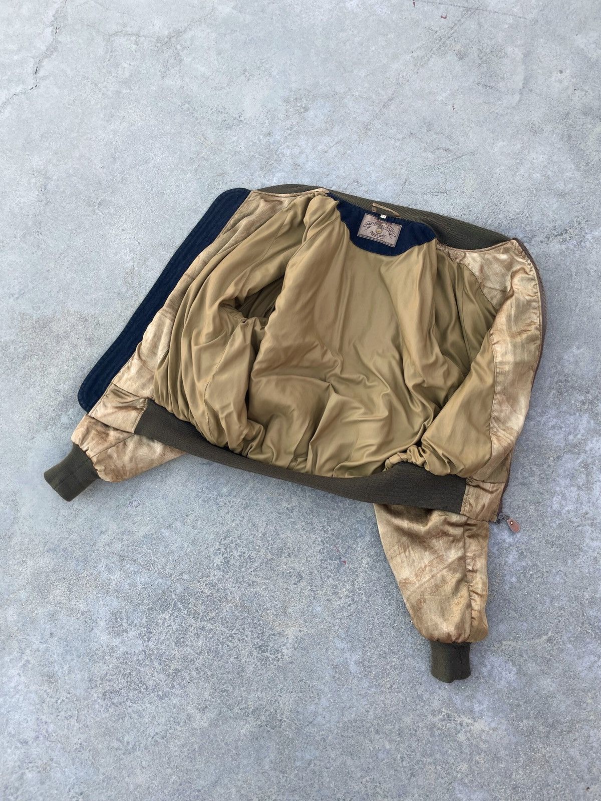Armani F/W1988 Armani Jeans Stone Washed Bomber Jacket. Size US L / EU 52-54 / 3 - 4 Thumbnail
