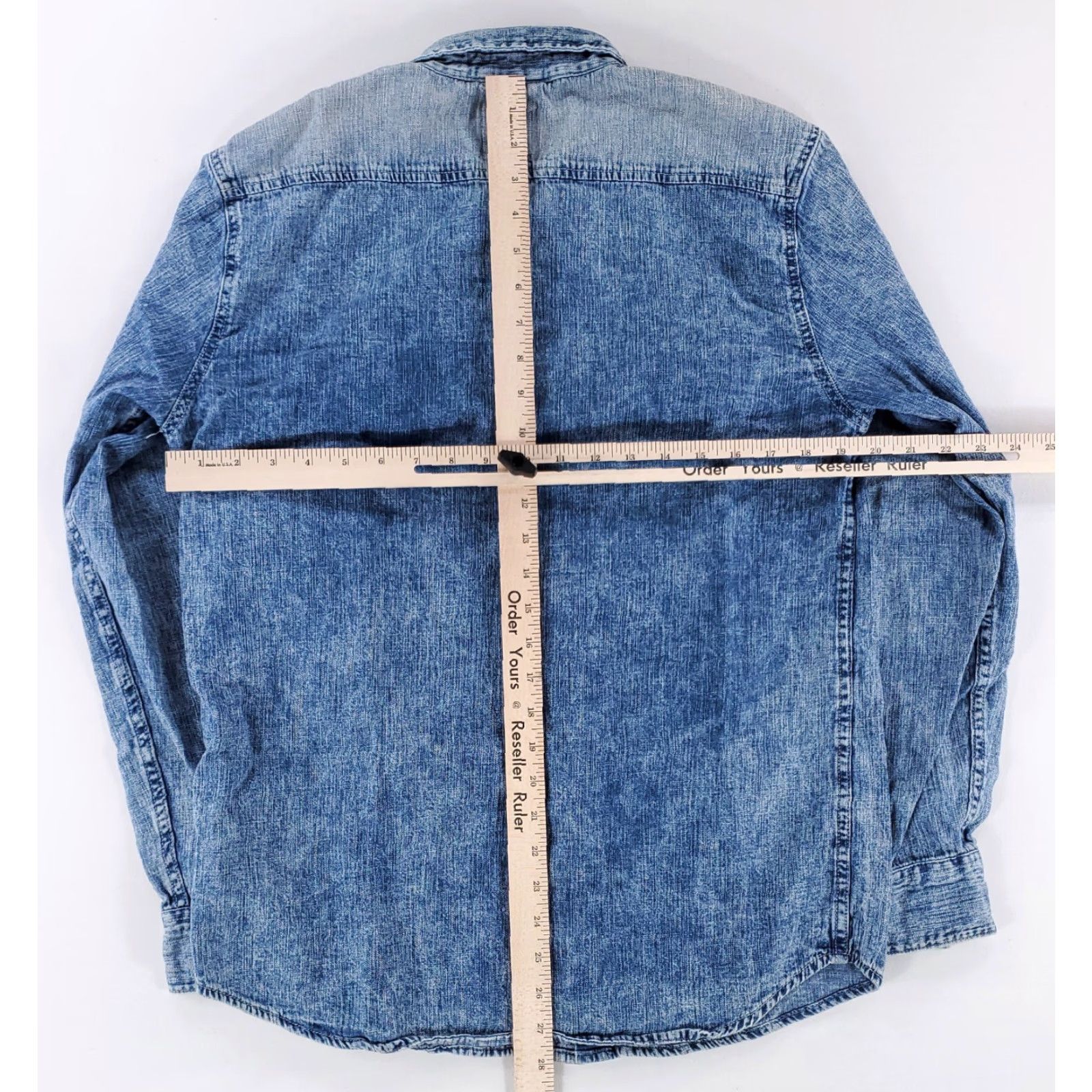 Levi's Levi's Denim Chambray Button-Down Shirt Blue Mens M Size US M / EU 48-50 / 2 - 6 Thumbnail