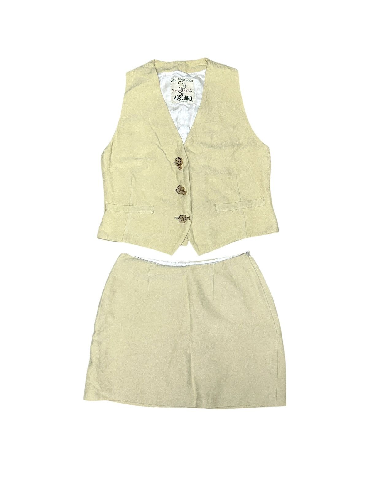 Moschino S/S 94 Love Nature Ensemble Size M / US 6-8 / IT 42-44 - 2 Thumbnail
