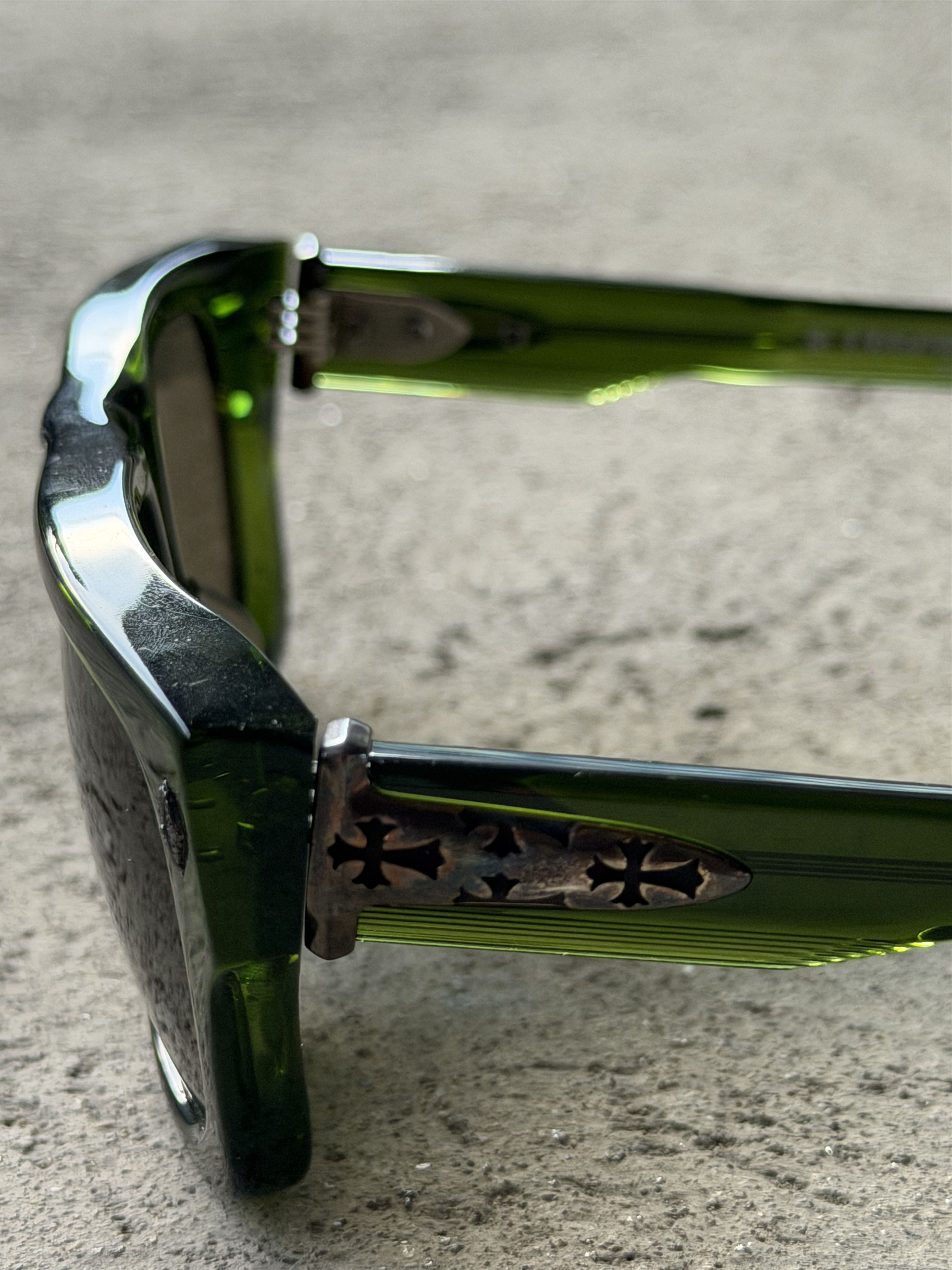Chrome Hearts CHROME HEARTS CHARISMADICK SUNGLASSES Size ONE SIZE - 4 Thumbnail