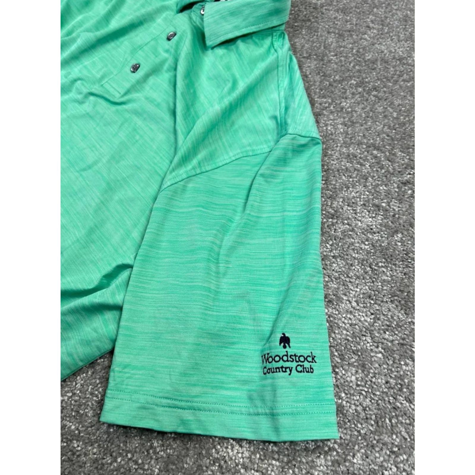 Footjoy FootJoy Polo Shirt Mens L Green Golf Logo Shirt Size US L / EU 52-54 / 3 - 3 Thumbnail