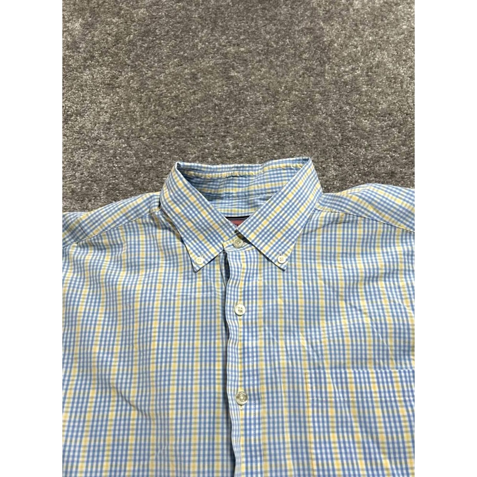 Vineyard Vines Vineyard Vines Murray Shirt Mens Multicolor Plaid Cotton Whale Logo Embroidered Shirt Size US L / EU 52-54 / 3 - 3 Thumbnail