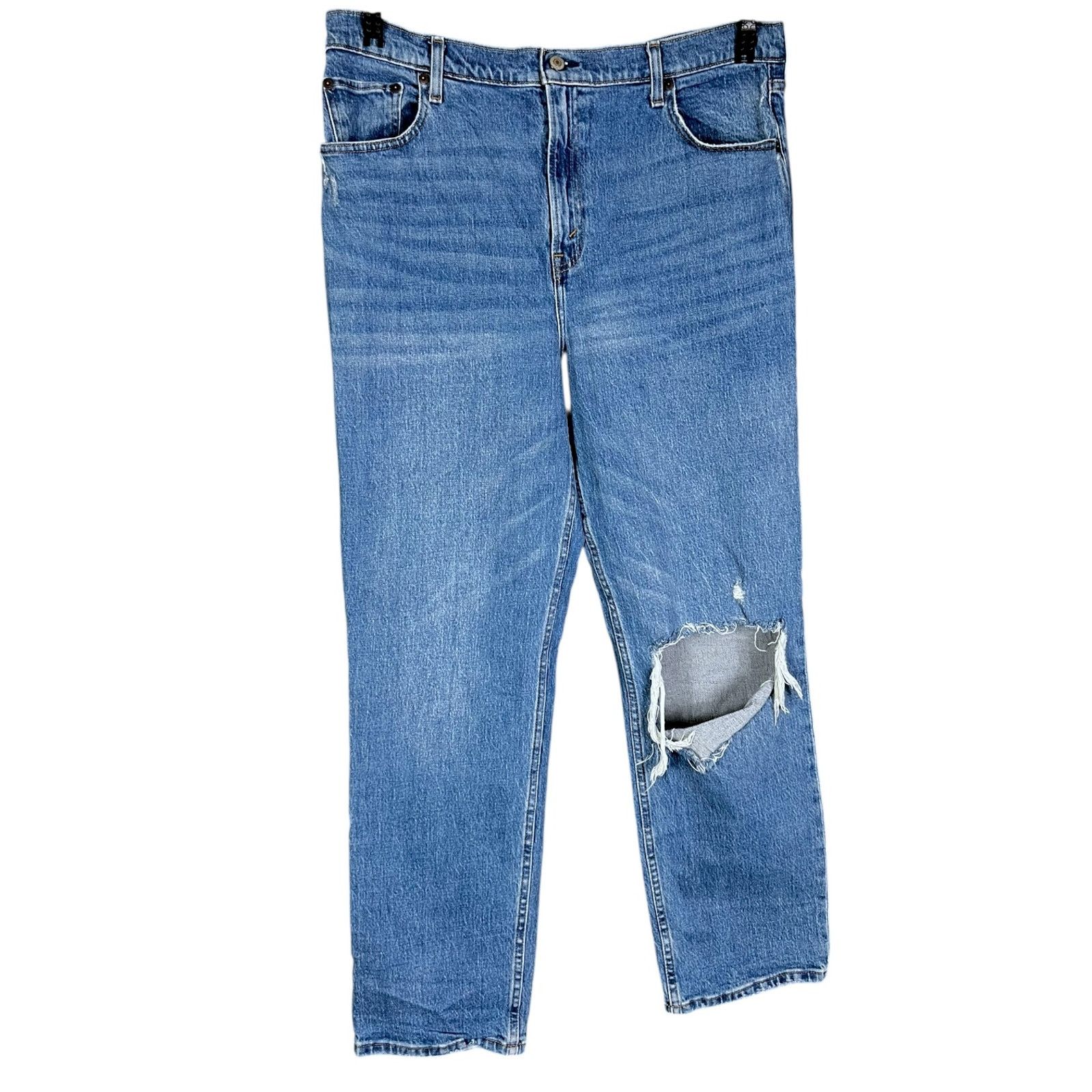 Abercrombie & Fitch Abercrombie & Fitch Women's 18R 90's Ultra High Rise Jeans Size 40" / US 18 - 7 Thumbnail