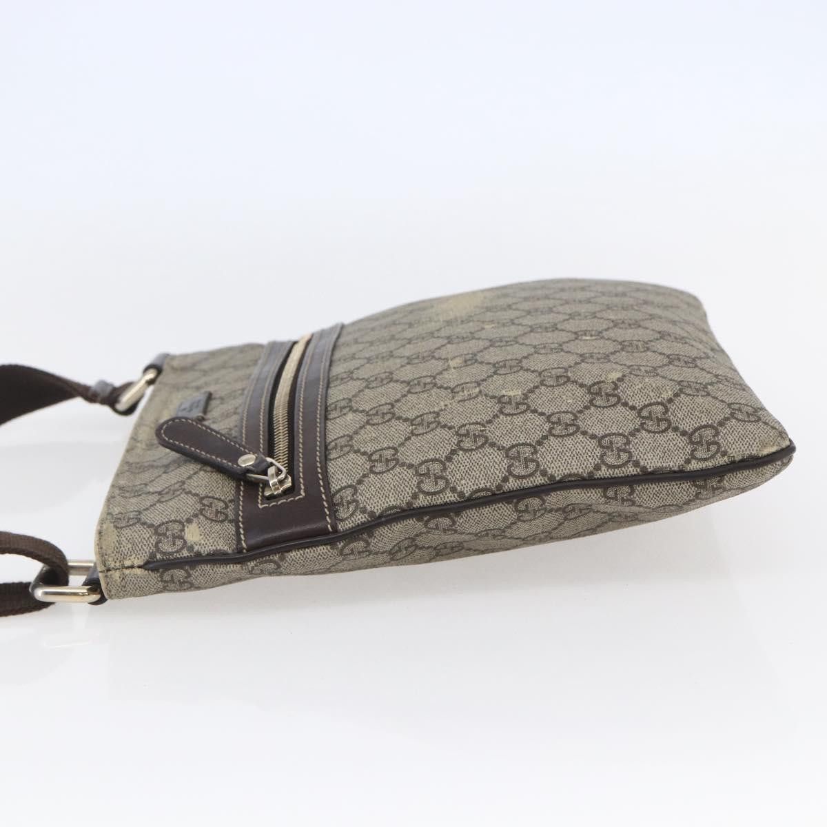 Gucci GUCCI GG Supreme Shoulder Bag Pvc Beige Gold Size ONE SIZE - 4 Thumbnail