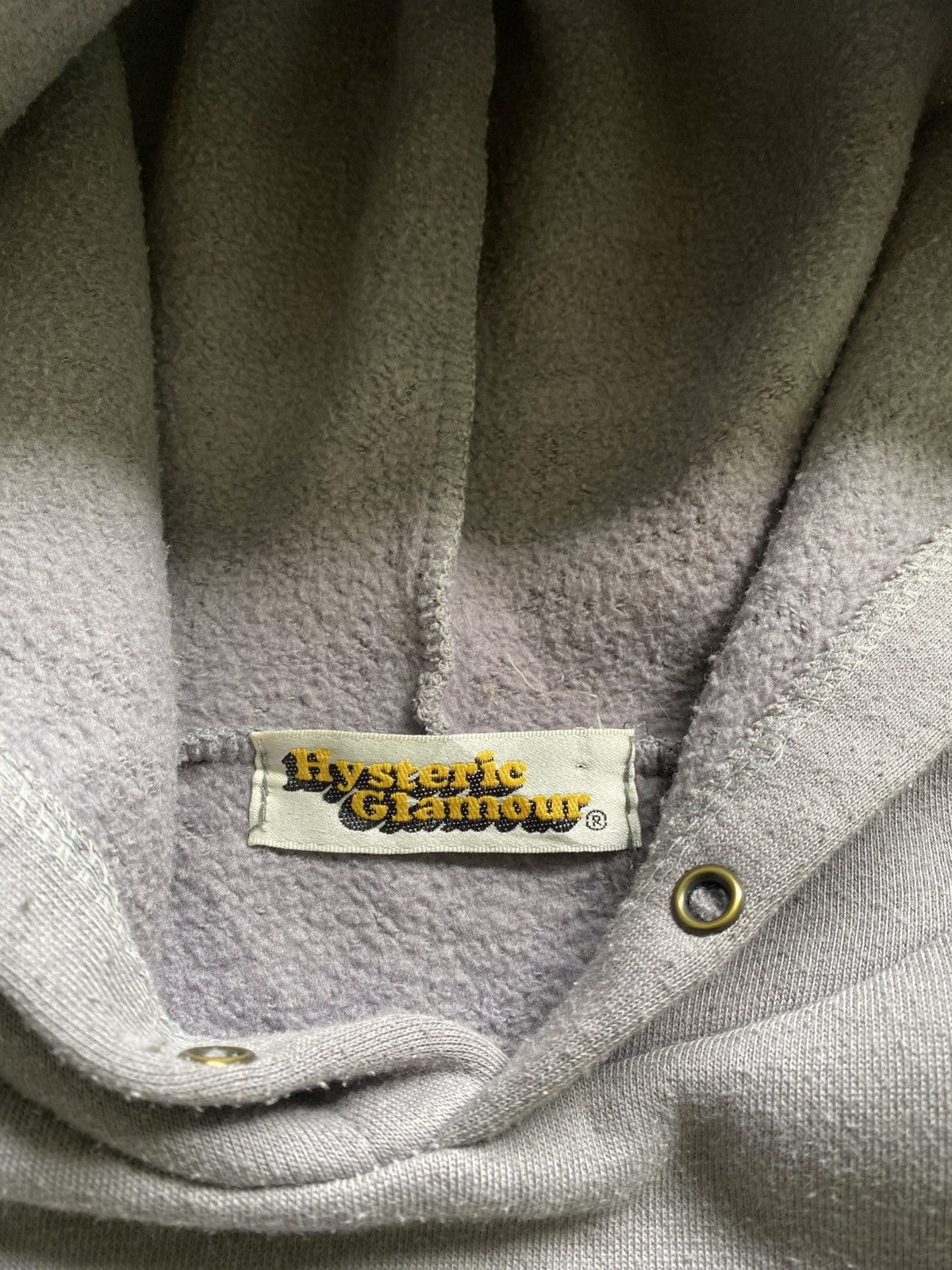 Vintage Hysteric Glamour Pocket Sexy Girl Pullover Hoodie