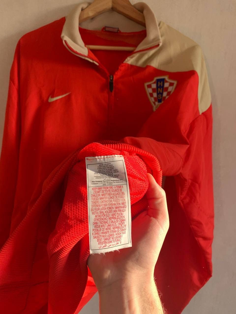 Nike × Vintage Vintage Nike Croatia Jacket Size US XL / EU 56 / 4 - 13 Thumbnail