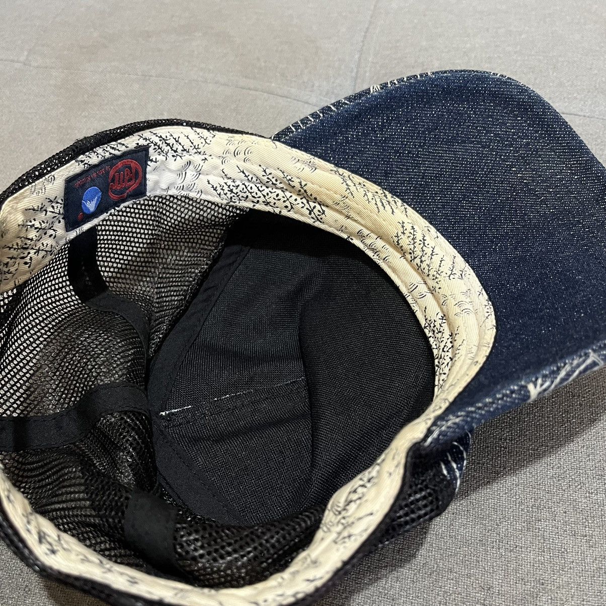 RMC Jeans RMC Japan Tsunami Wave Denim Mesh Cap Size ONE SIZE - 10 Thumbnail