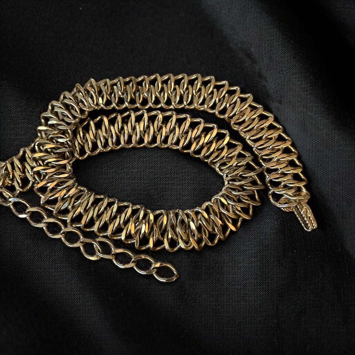 Other Chunky gold tone chain belt Size ONE SIZE - 2 Thumbnail