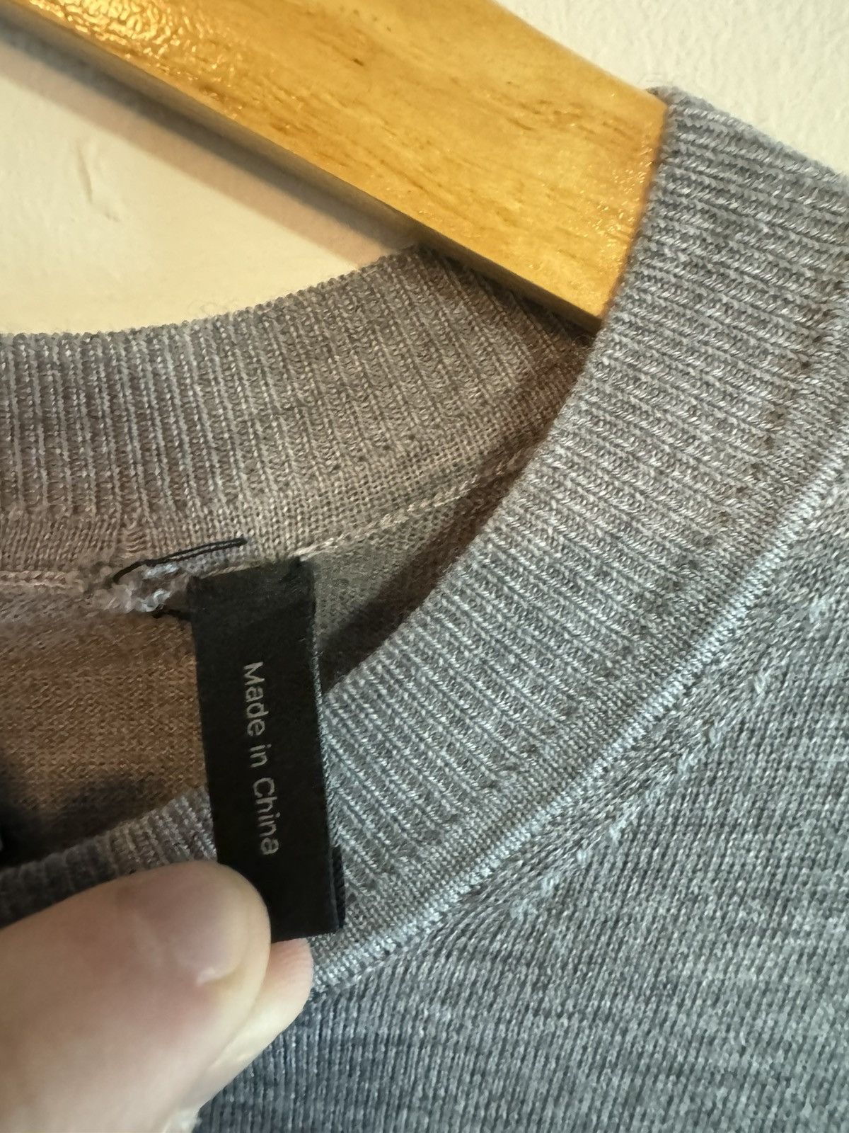 Theory Theory grey sweater Size US S / EU 44-46 / 1 - 3 Thumbnail