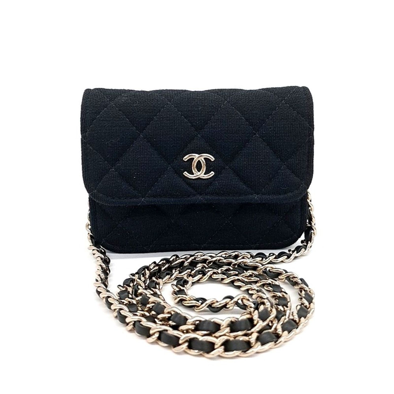 Chanel Fabric Mini Chain Cross Bag (10159397)