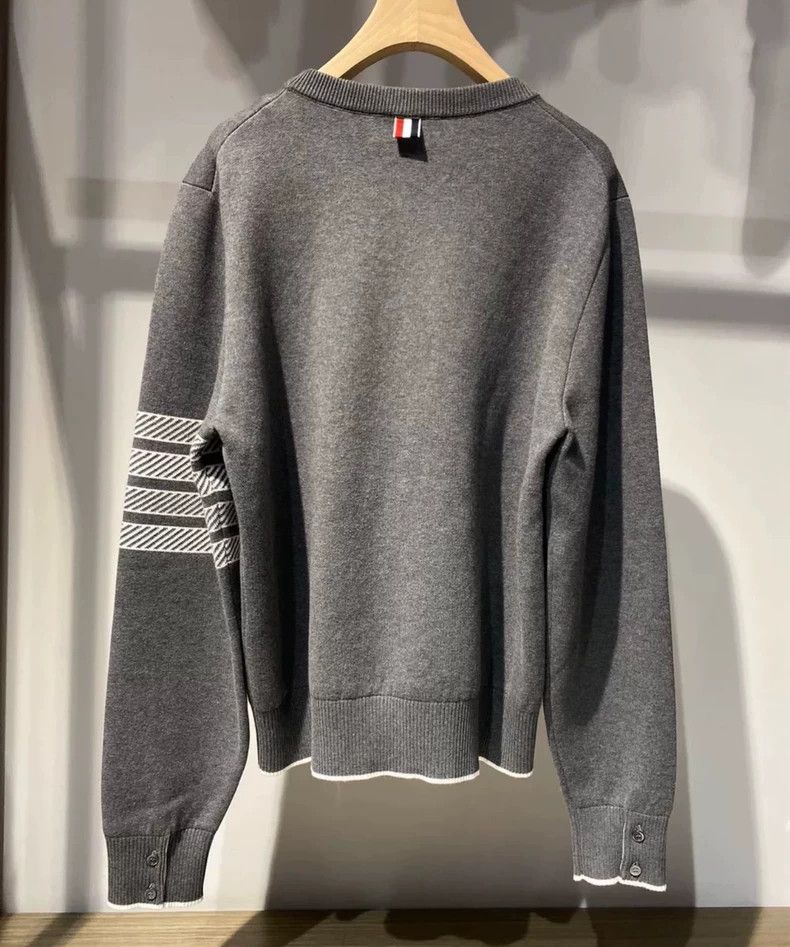 Thom Browne Thom Browne Ship anchor knit sweater Size US L / EU 52-54 / 3 - 6 Thumbnail