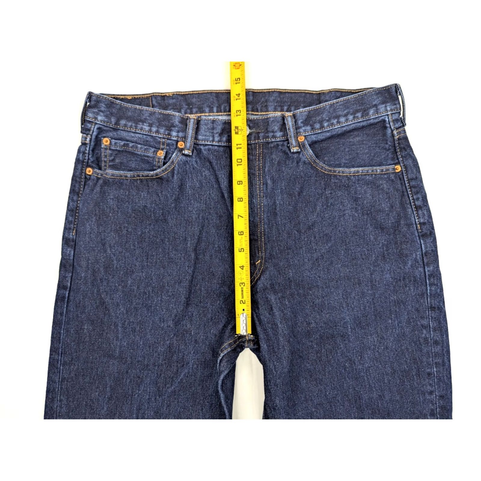 Levi's Levi’s 550 Relaxed Straight Leg Denim Jeans Men 38x34 Indigo Blue Size US 38 / EU 54 - 4 Thumbnail