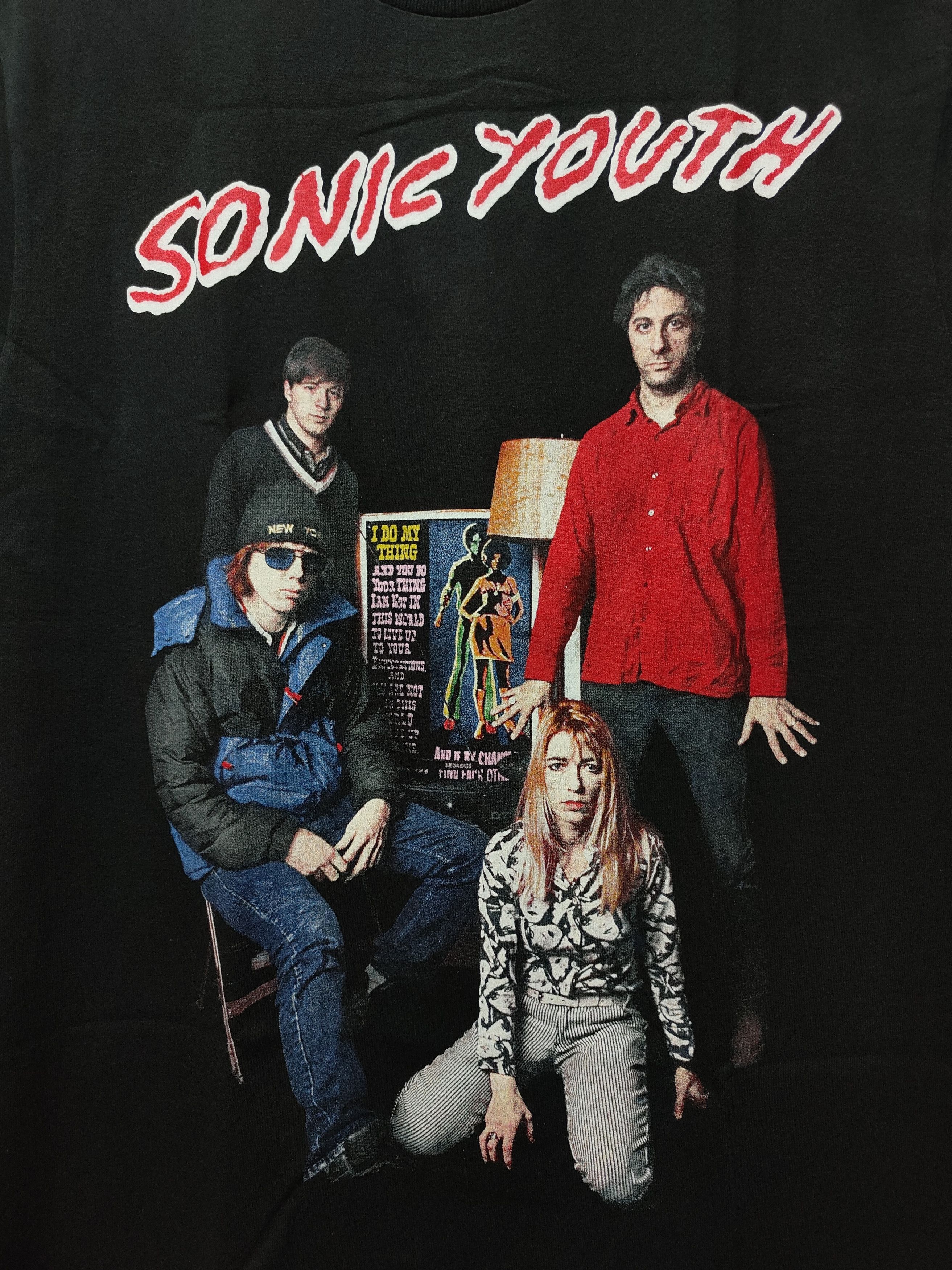 Band Tees × Rock Band × Rock T Shirt Sonic Youth Dunceteria T 