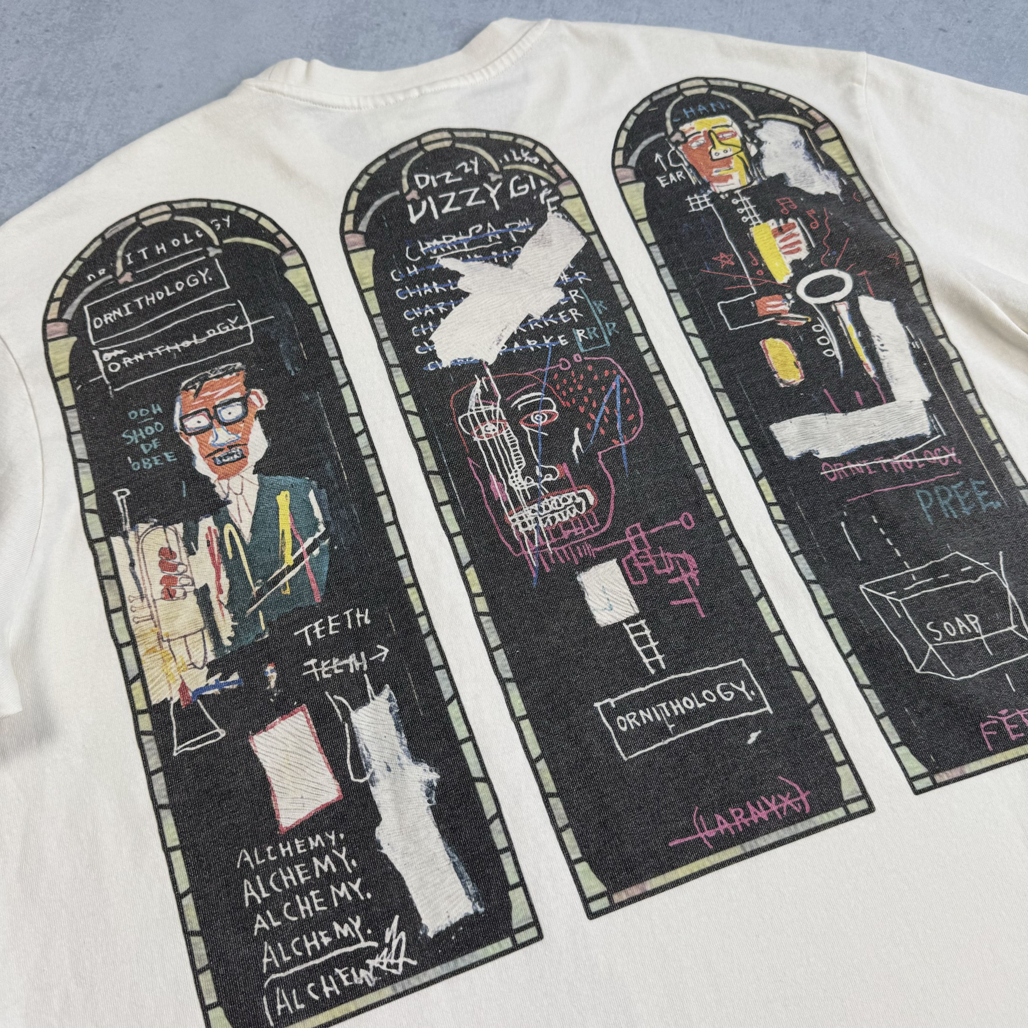 H&M × Jean-Michel Basquiat × Who Decides War WHO DECIDES WAR x BASQUIAT x H&M RELAXED FIT T-SHIRT Size US S / EU 44-46 / 1 - 3 Thumbnail