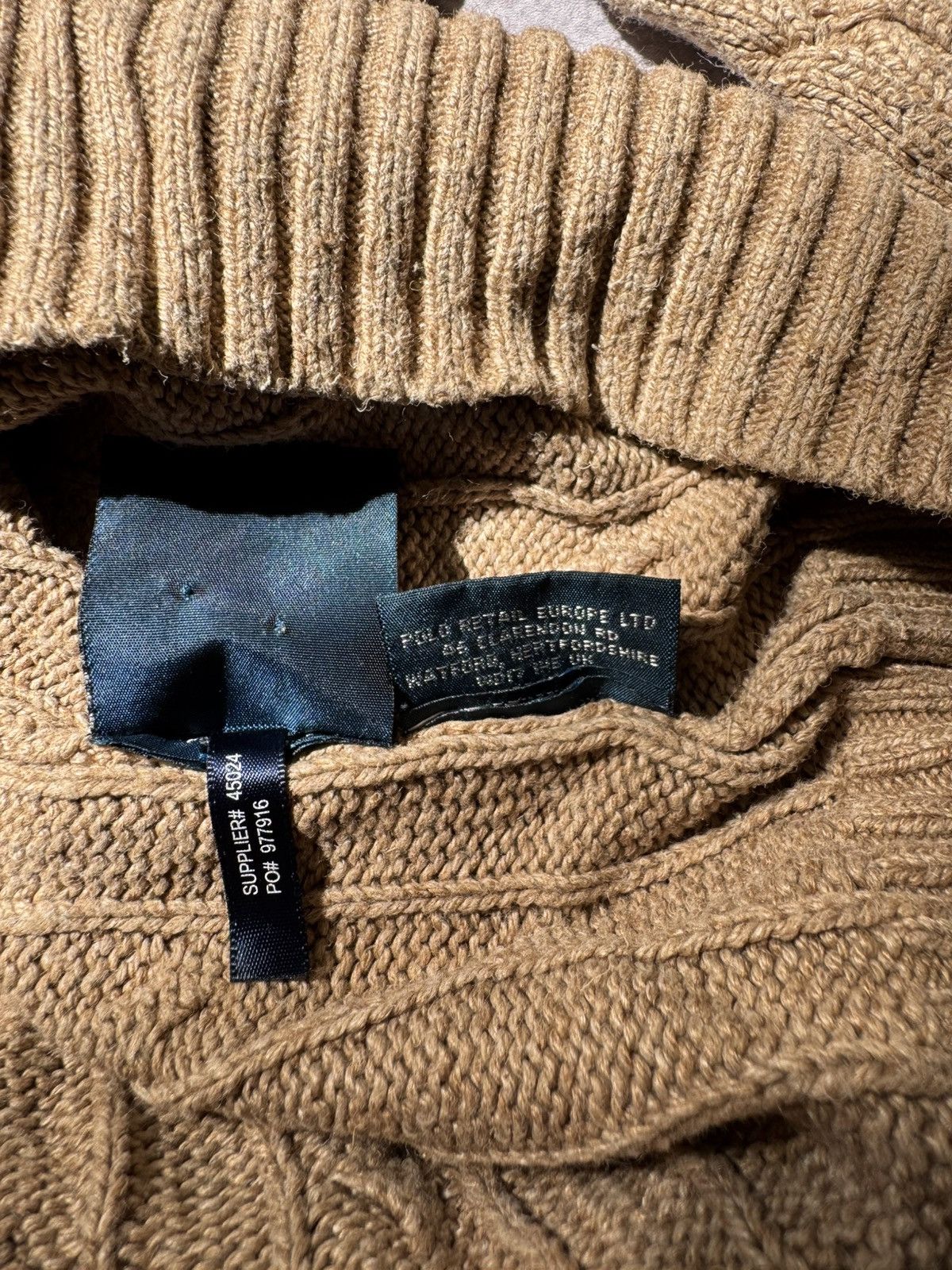 Polo Ralph Lauren Vintage 90s Polo Ralph Lauren Knit Sweater V-Neck Size US L / EU 52-54 / 3 - 7 Thumbnail