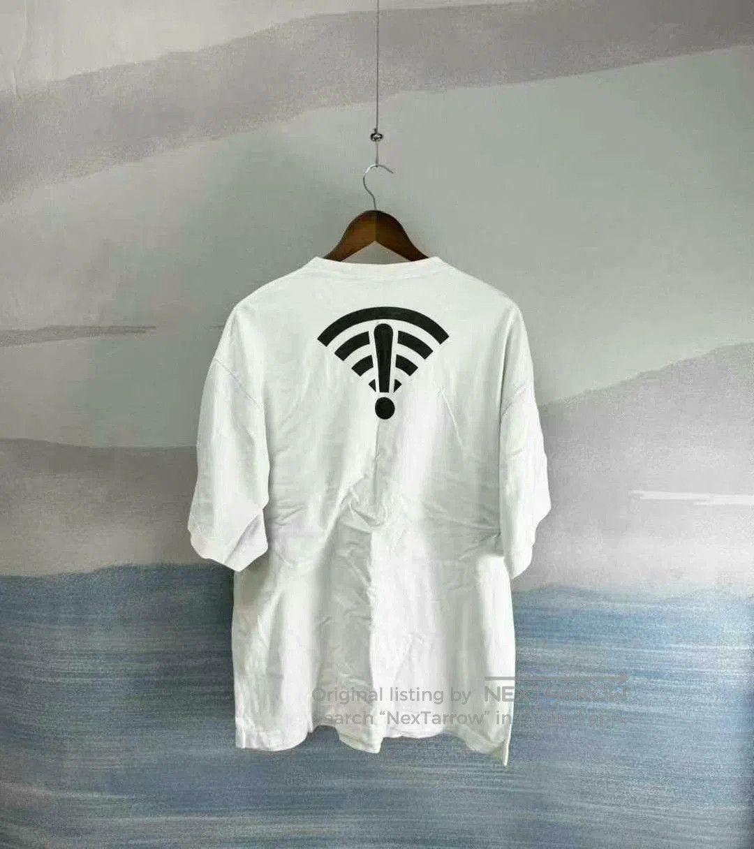 Balenciaga balenciaga white short sleeve wifi shirt. Size US XS / EU 42 / 0 - 3 Thumbnail
