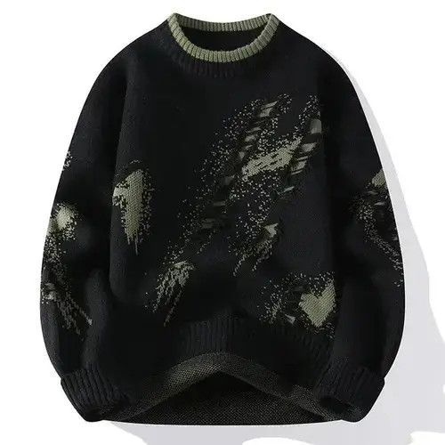 VIBE Street Ripped Knit Sweater Size US L / EU 52-54 / 3 - 3 Thumbnail