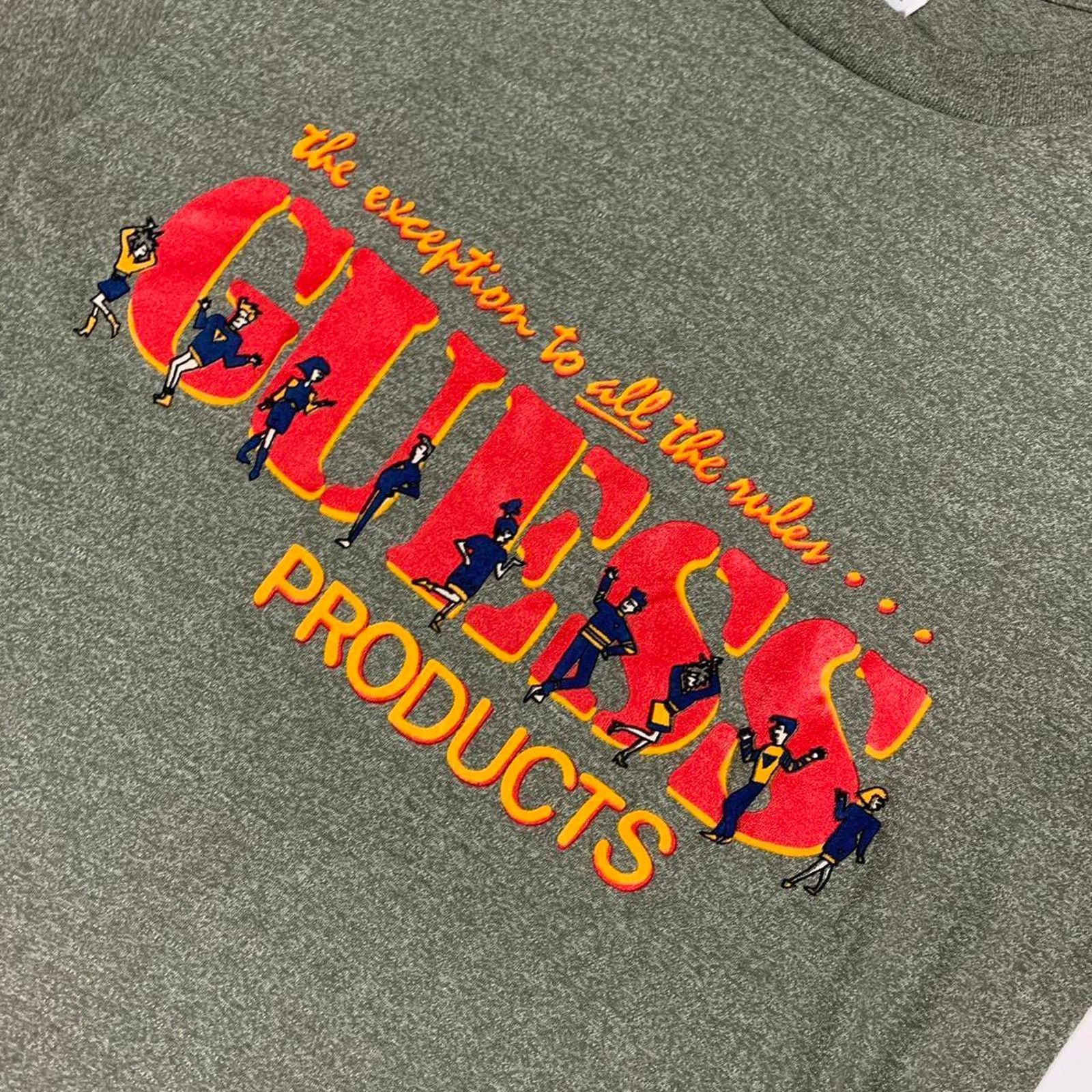 Guess Vintage 90s Guess T Shirt Size US L / EU 52-54 / 3 - 3 Thumbnail