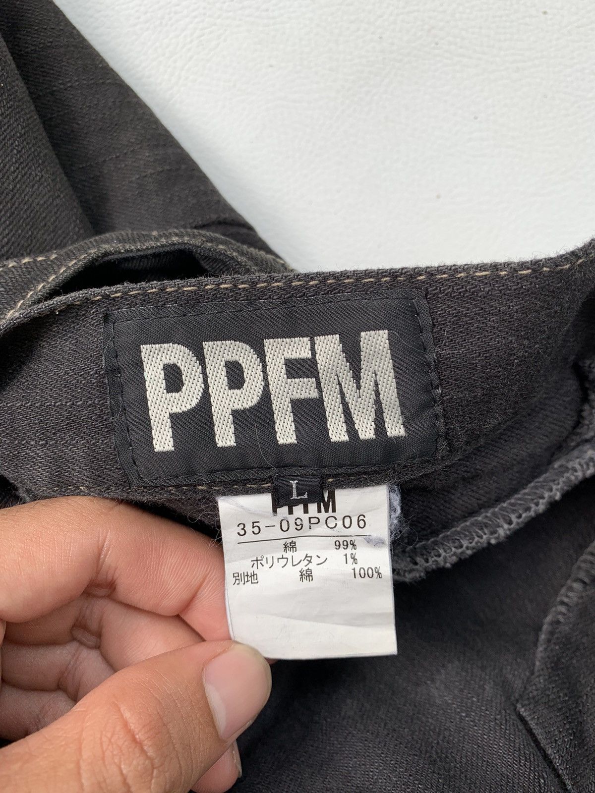 PPFM 2000s PPFM Bikers Multi Zipper Denim Jeans Size US 34 / EU 50 - 5 Thumbnail