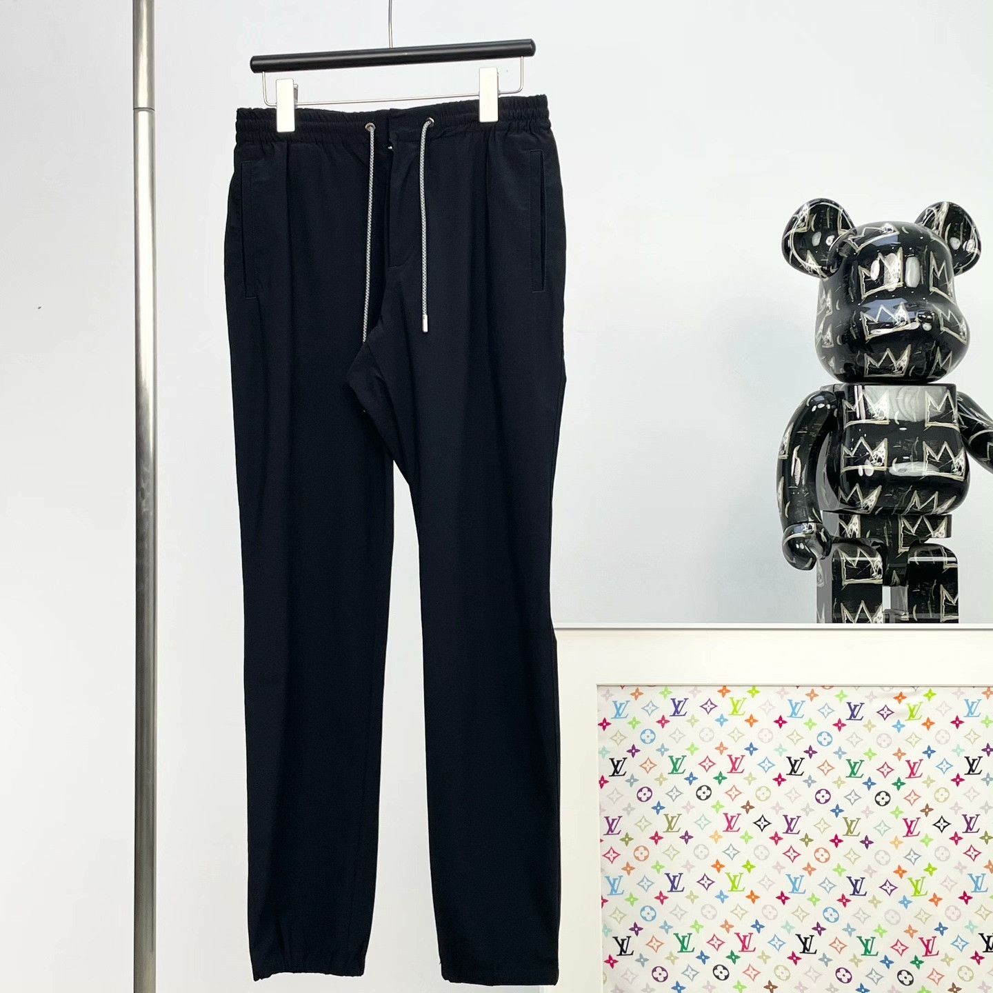 Ermenegildo Zegna Ermenegildo Zegna Straight Black Casual Pants 36 Men Size US 36 / EU 52 - 1 Thumbnail