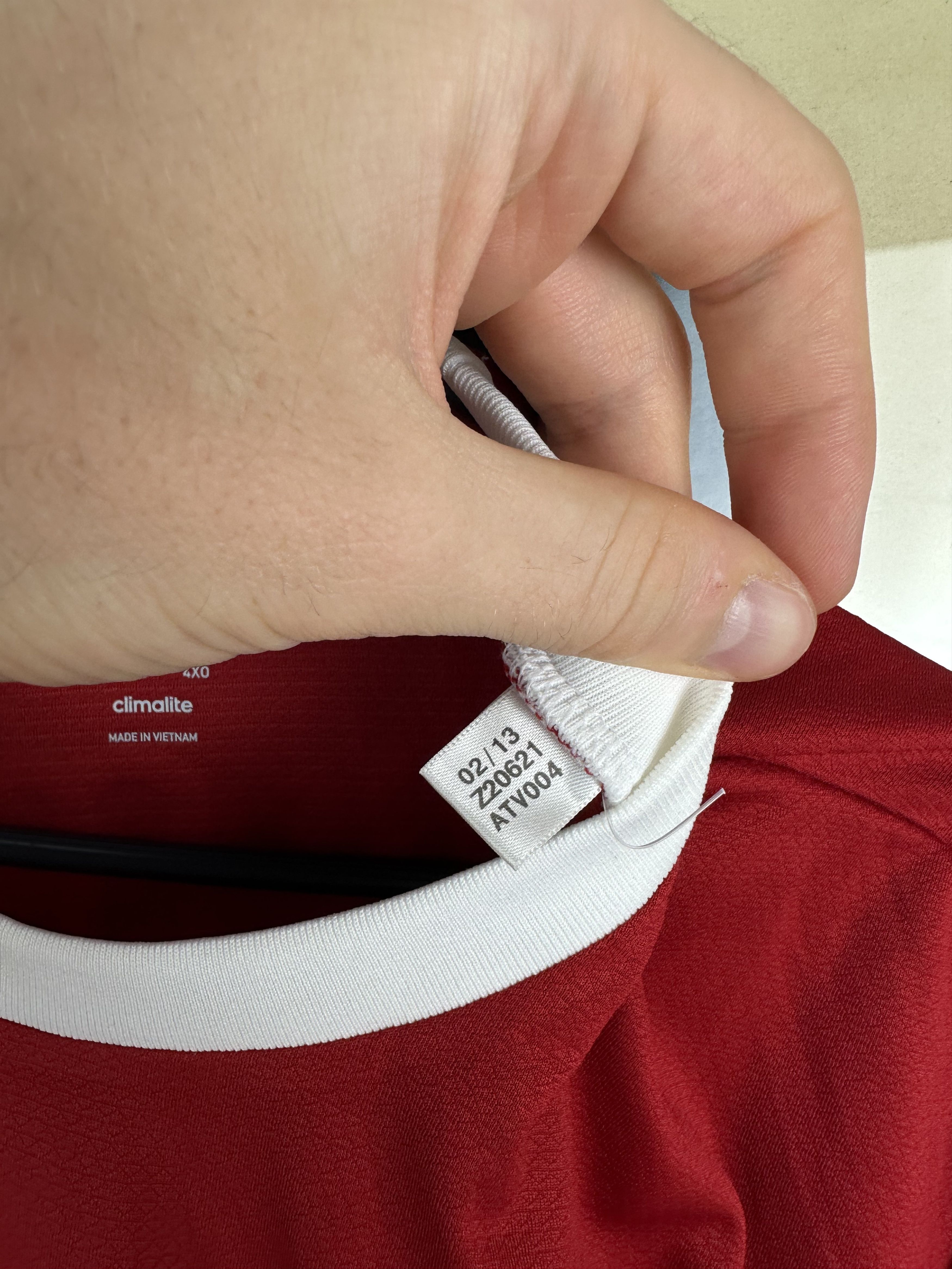 Adidas Hungary football shirt 2012 Soccer #18 Halmosi Adidas Jersey Size US XL / EU 56 / 4 - 8 Thumbnail