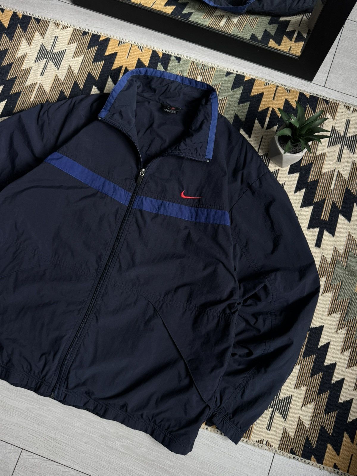 Nike Vintage Nike Nylon Y2K Track Jacket Size US M / EU 48-50 / 2 - 4 Thumbnail