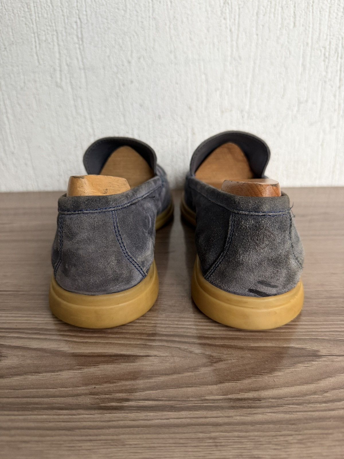 Loro Piana Suede summer walk loafers Size US 8 / EU 41 - 14 Thumbnail