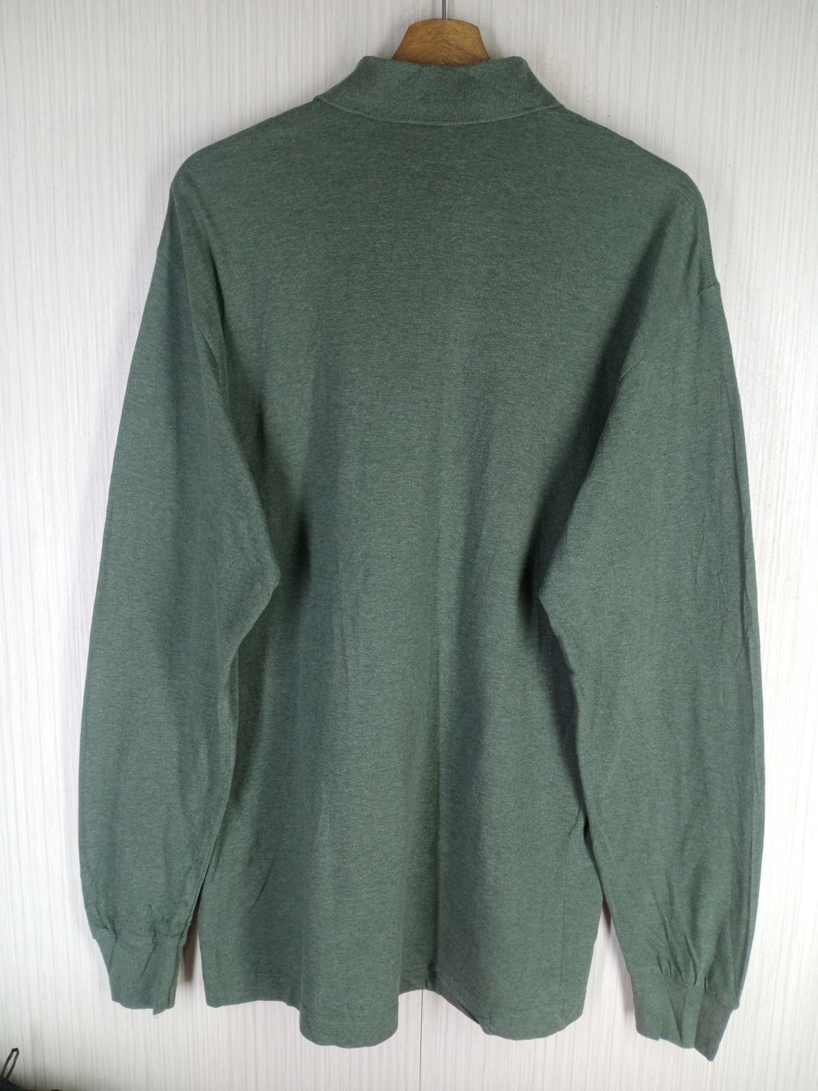 Yves Saint Laurent Vintage Yves Saint Laurent Pour Homme Long Sleeve Polo Shirt Size US M / EU 48-50 / 2 - 7 Thumbnail