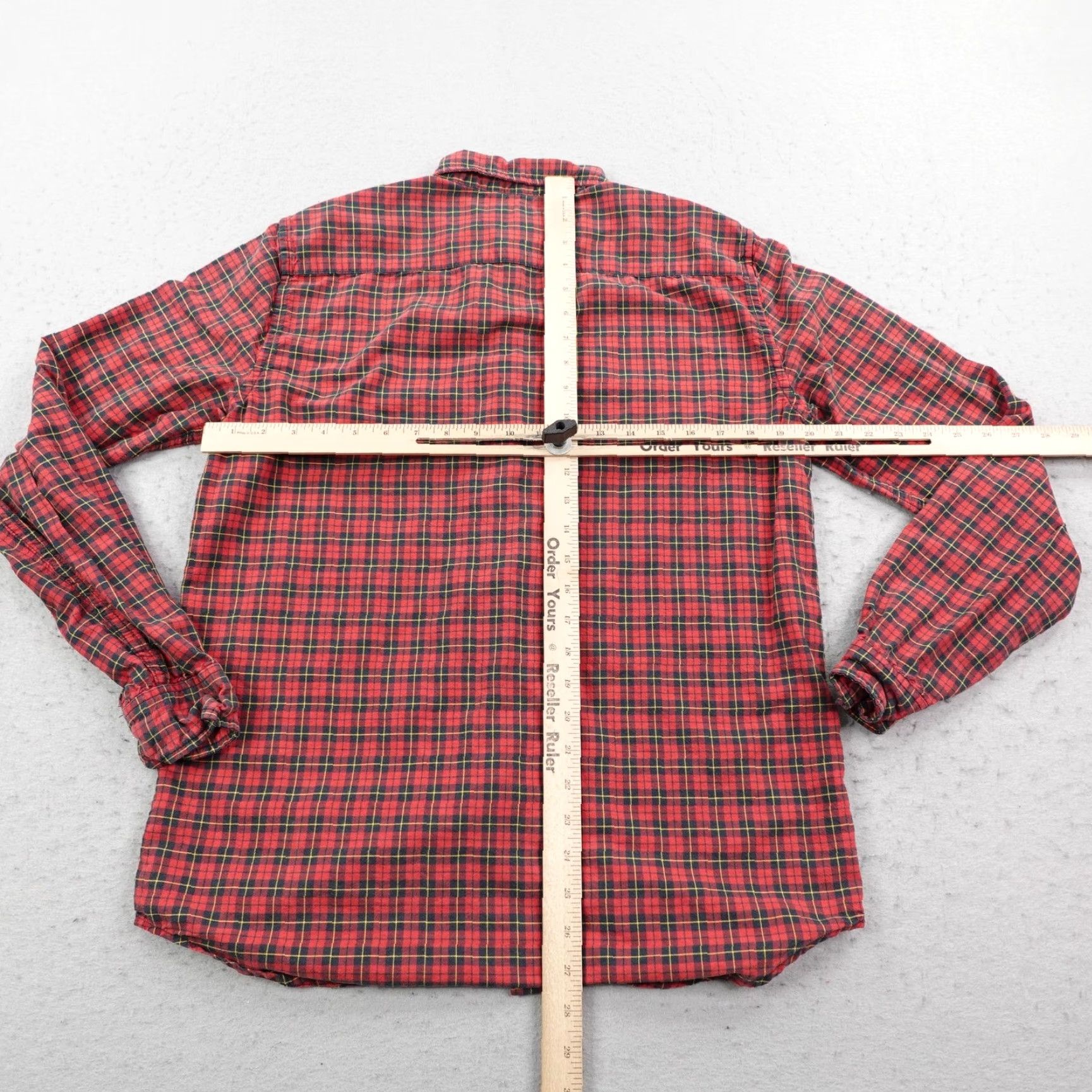 Ralph Lauren VINTAGE? (No) Denim & Supply Ralph Lauren Shirt Mens Medium Red Plaid Woven Cotton Button-Up Size US M / EU 48-50 / 2 - 5 Thumbnail