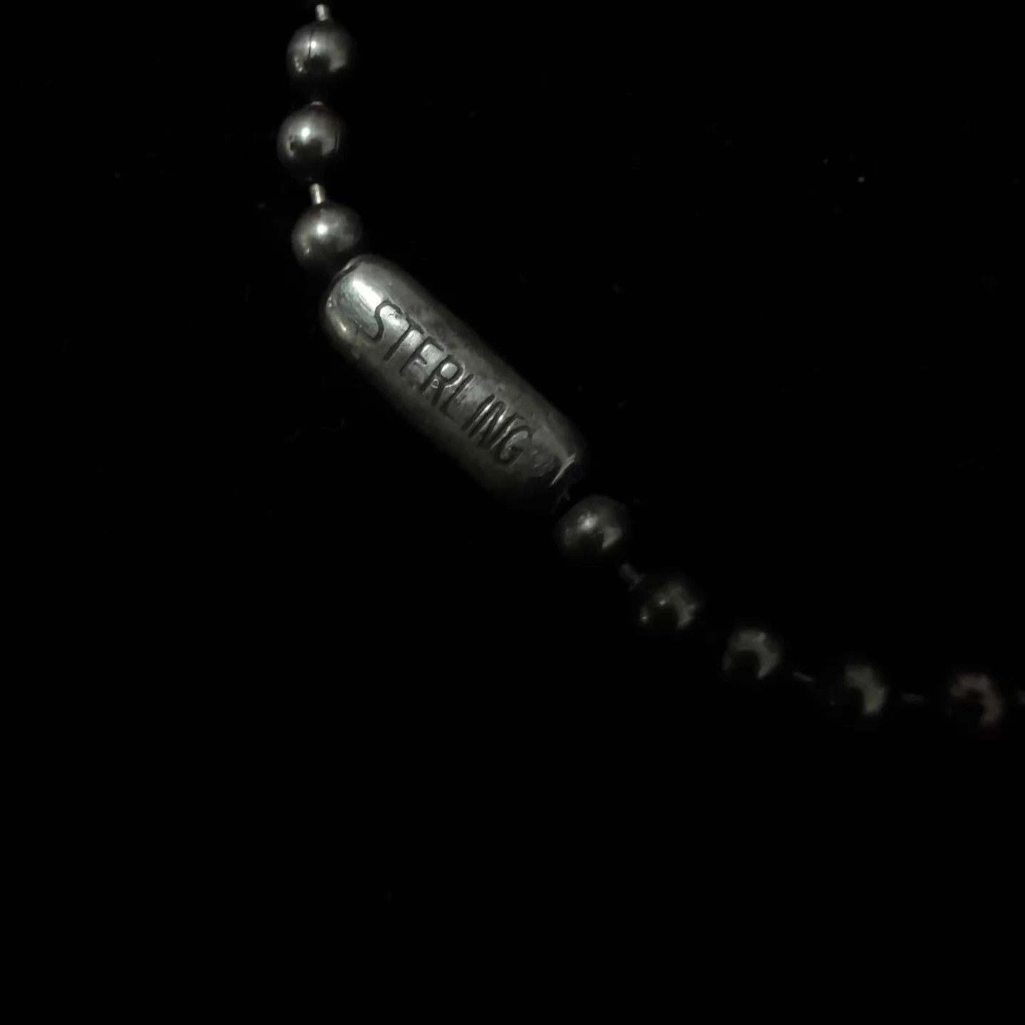 Chrome Hearts Chrome Hearts Beaded Chain Necklace 75cm Size ONE SIZE - 3 Thumbnail