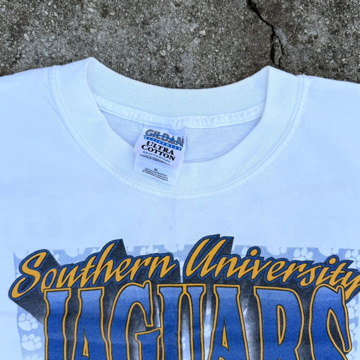 Vintage VTG 2000s Y2K Southern University Jaguars Football HBCU Tee Size US XL / EU 56 / 4 - 3 Thumbnail