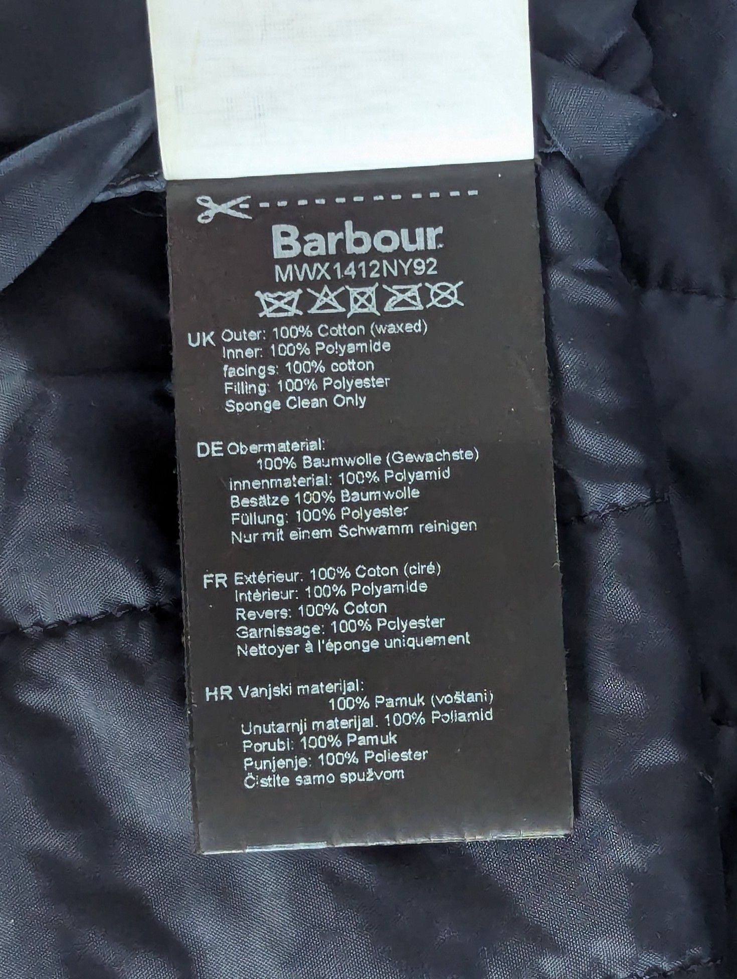 Barbour Barbour AIRA Wax Hooded Jacket Men's Size M Waxed Cotton Size US M / EU 48-50 / 2 - 19 Thumbnail