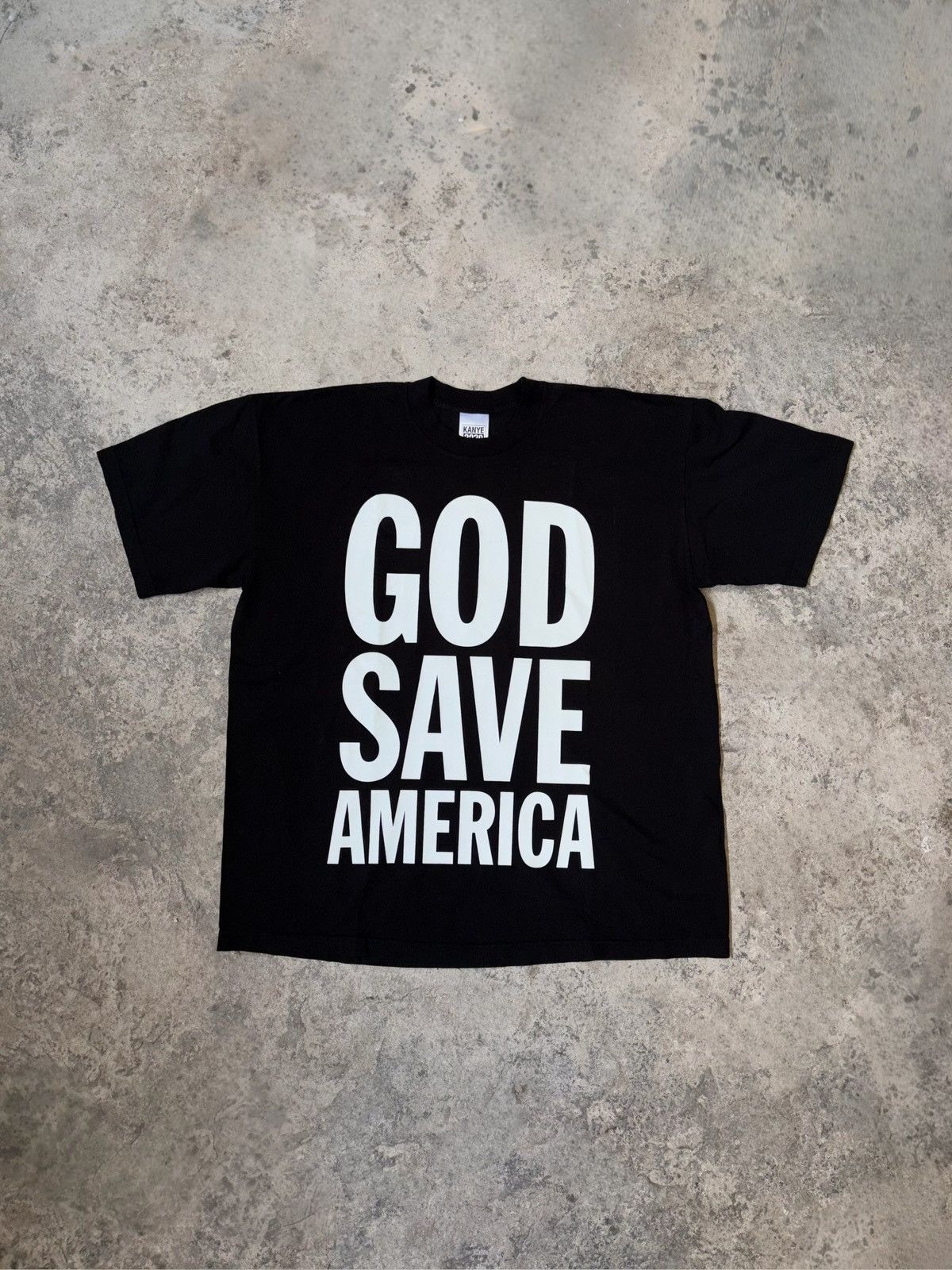 Kanye West 2020 YZY “God Save America” Tee Size US XL / EU 56 / 4 - 1 Thumbnail