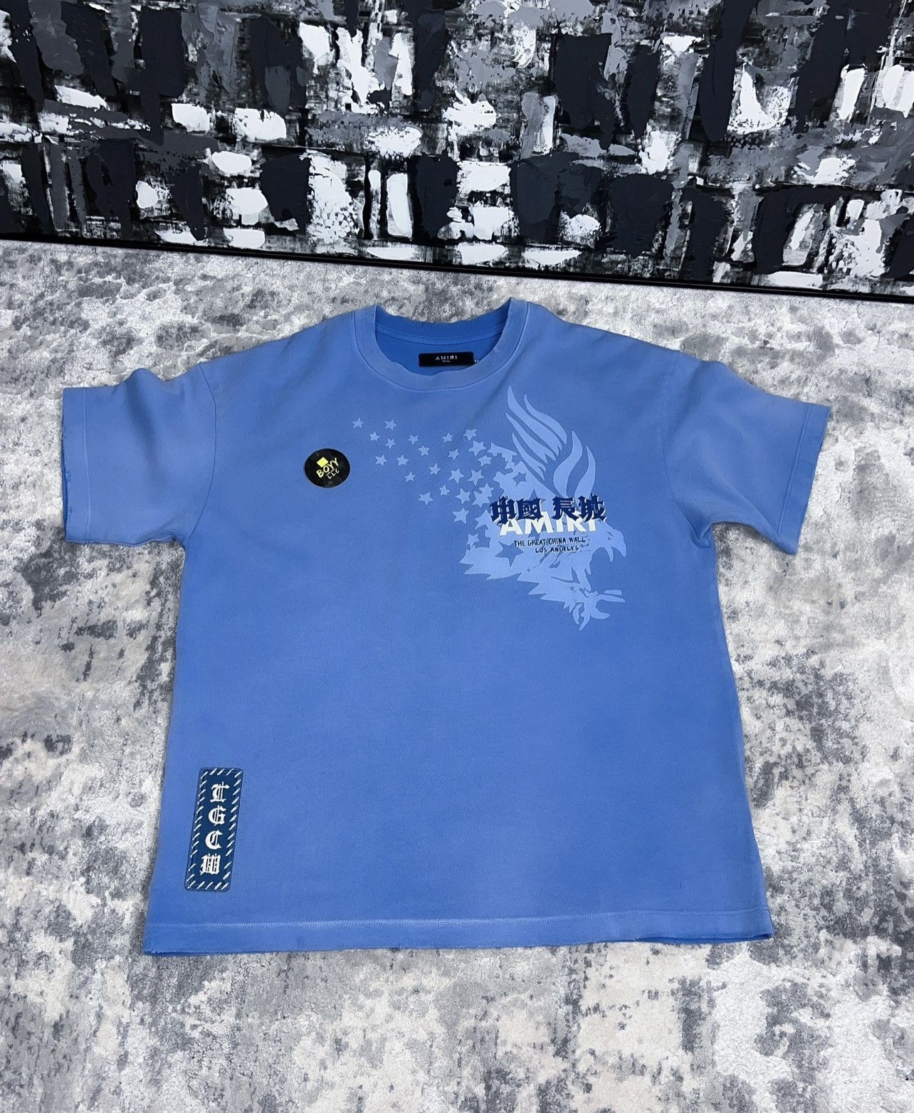 Amiri Amiri x tgcw logo t shirt Size US S / EU 44-46 / 1 - 2 Thumbnail