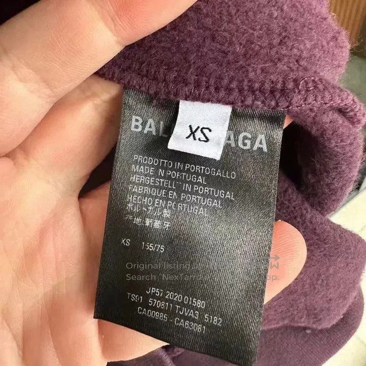 Balenciaga Balenciaga Purple Mailbox Hoodie. Size US XS / EU 42 / 0 - 4 Thumbnail