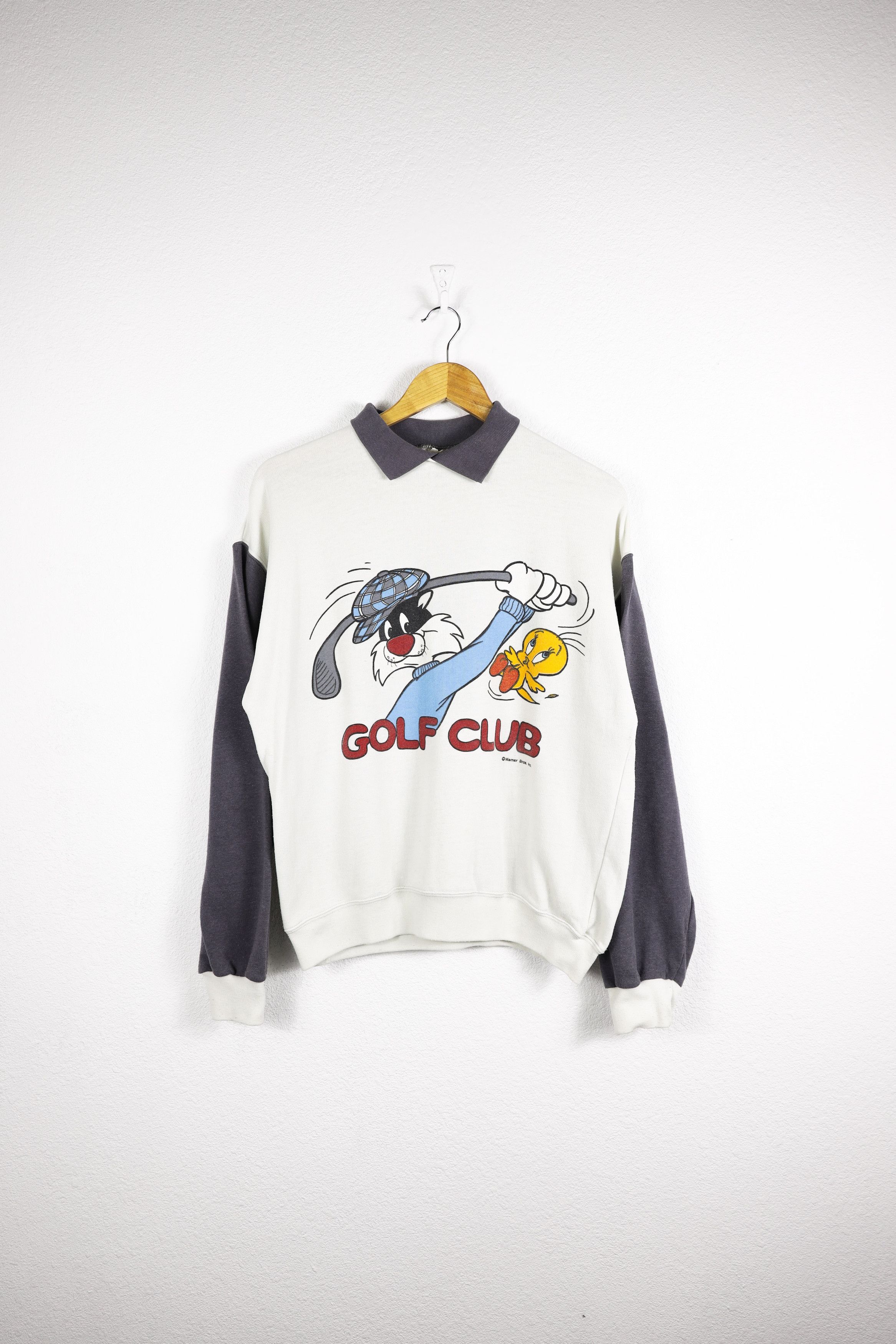 Vintage Warner Bros Looney Tunes Golf Club Graph Sweatshirt