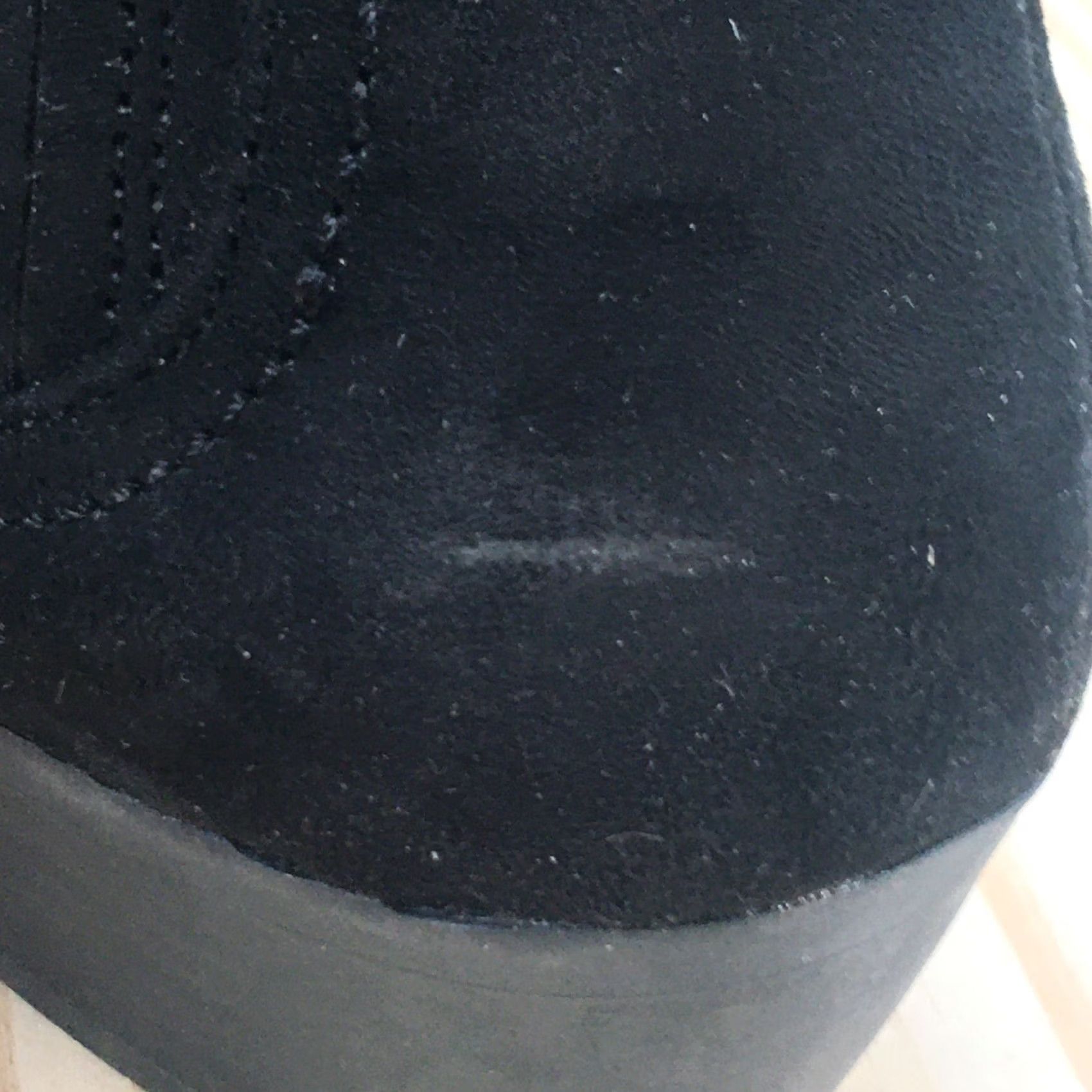 American Eagle Outfitters American Eagle Boots Womens 6.5 W Casual Heels Ankle Bootie Black Faux Suede Bootie Womens 6.5 W Black Faux Suede Size US 7 / IT 37 - 4 Thumbnail