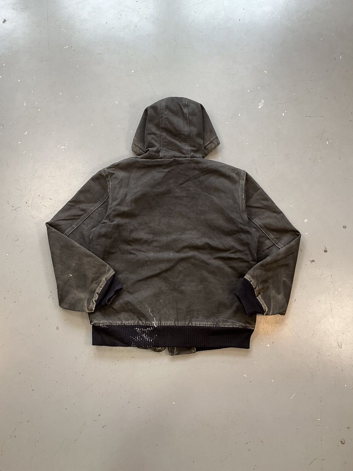 Vintage sunfade Carhartt j130 BLK sharpa line active jacket